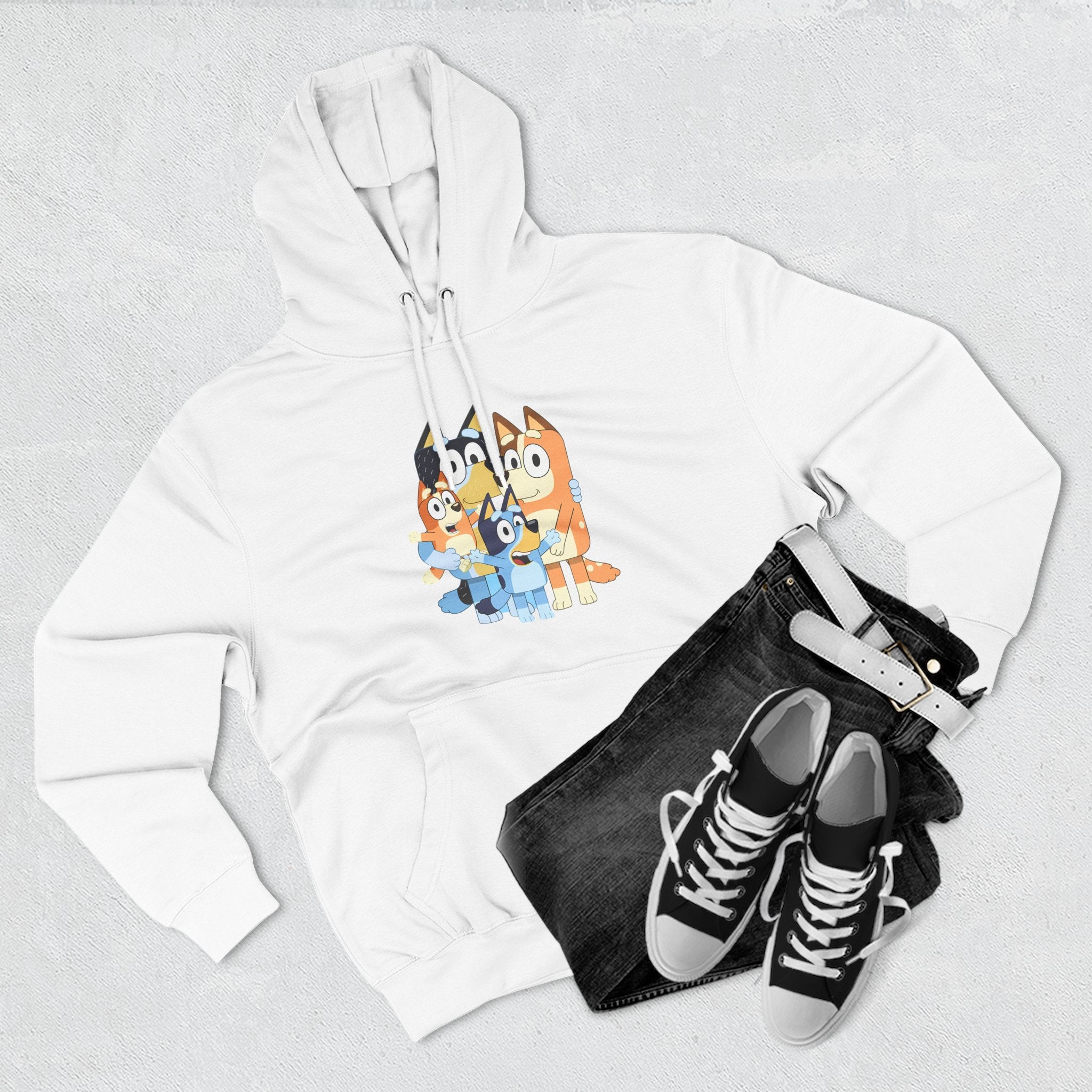 Bluey Family Fleece Hoodie