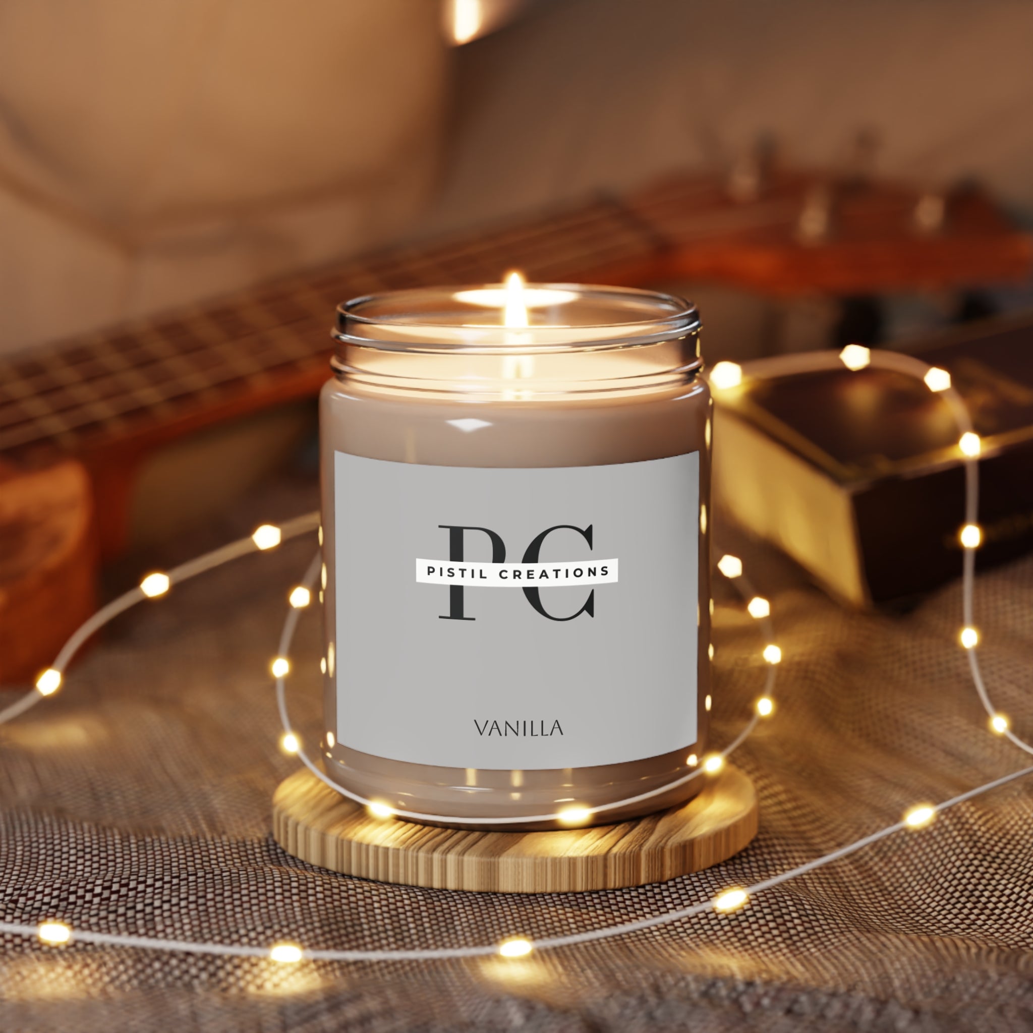 Spiced Pumpkin Ginger, Fresh Balsam pine, Vanilla, Scented Soy Candle