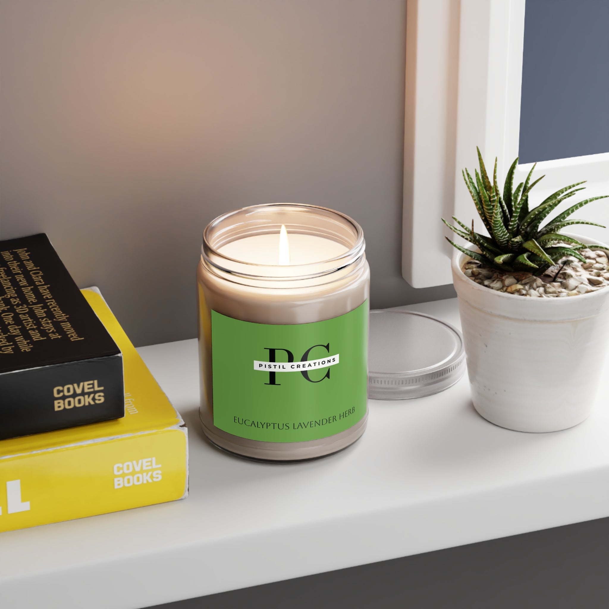 Spiced Pumpkin Ginger, Fresh Balsam pine, Vanilla, Scented Soy Candle
