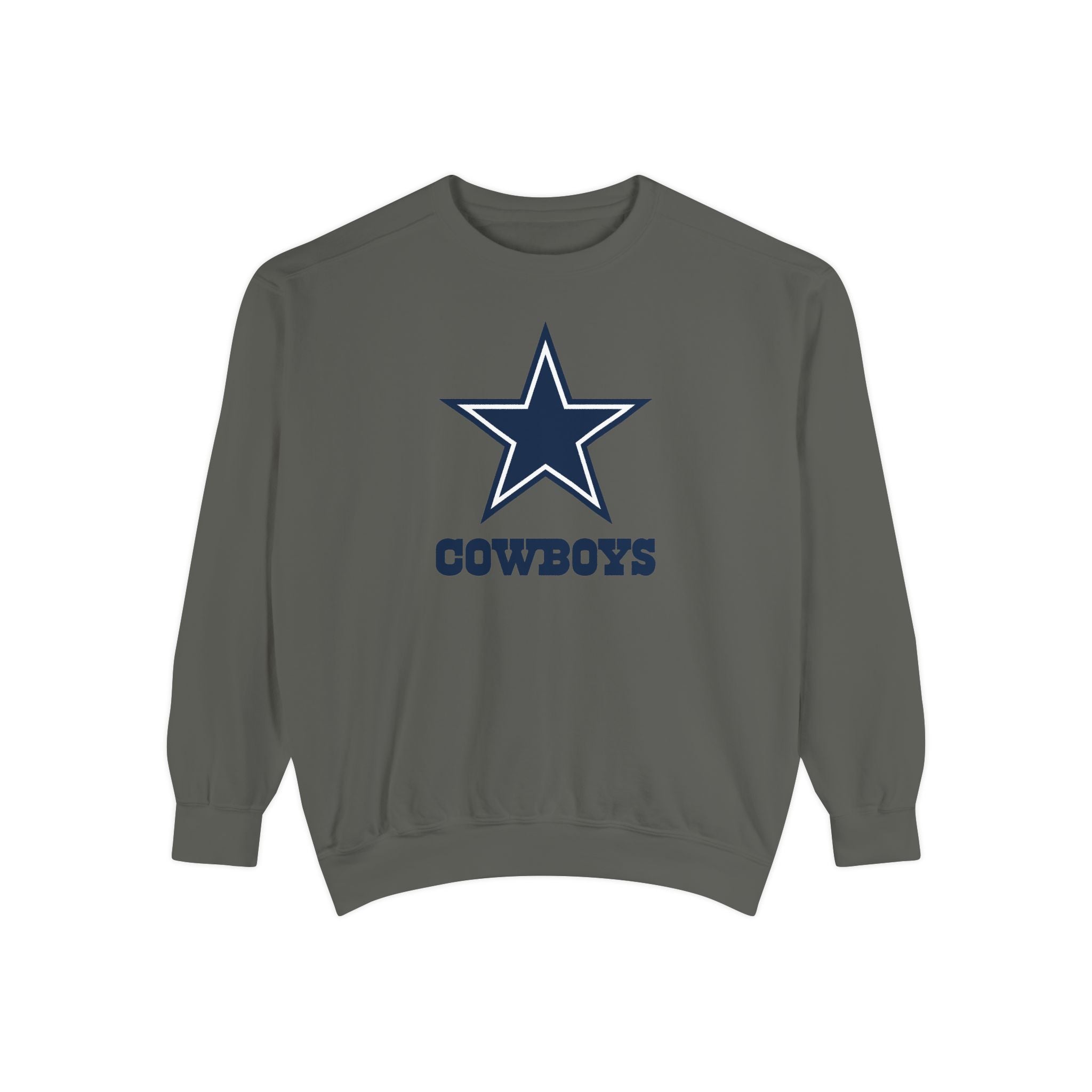 Cowboys, Unisex Garment-Dyed Sweatshirt