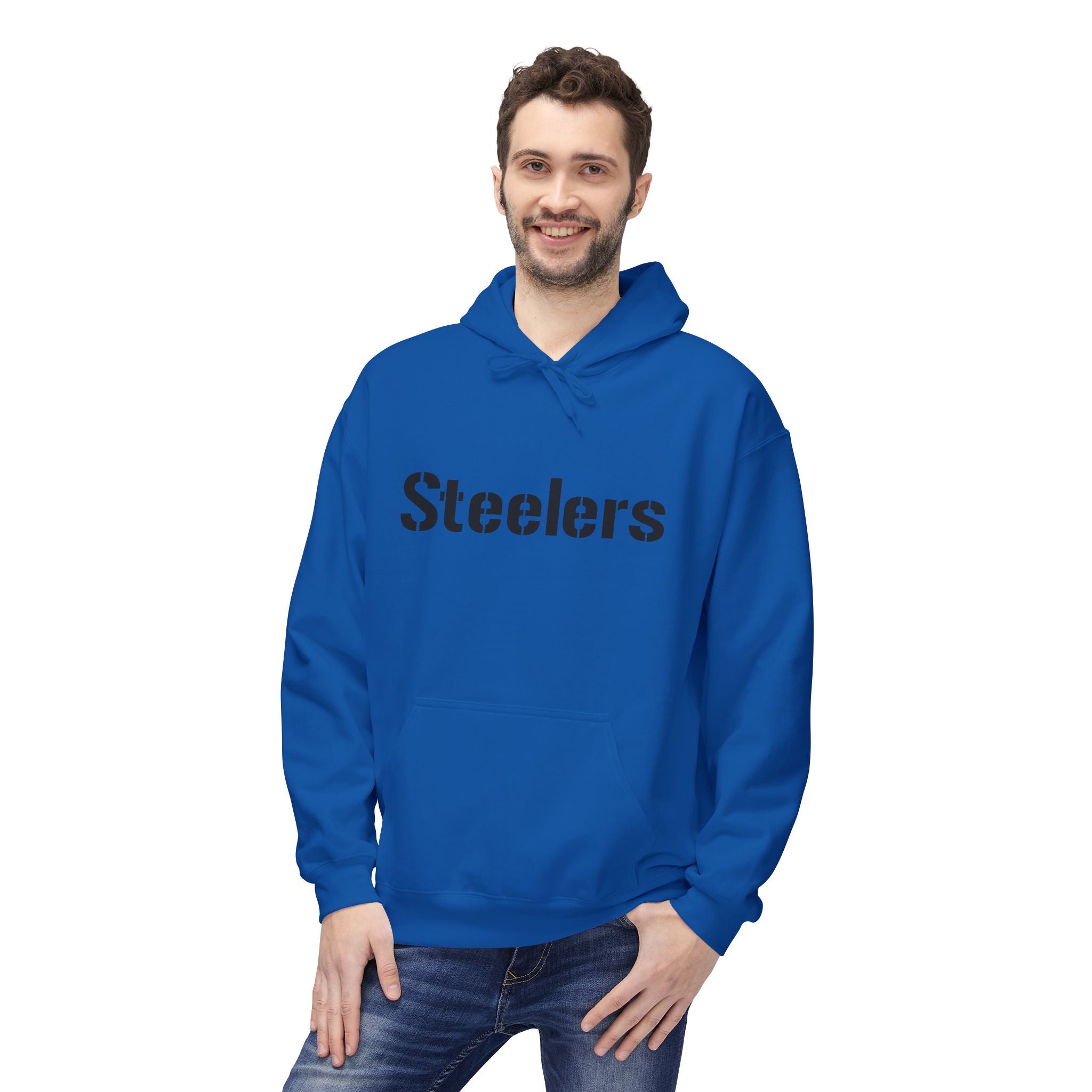 Cozy Steelers Fleece Hoodie, Unisex