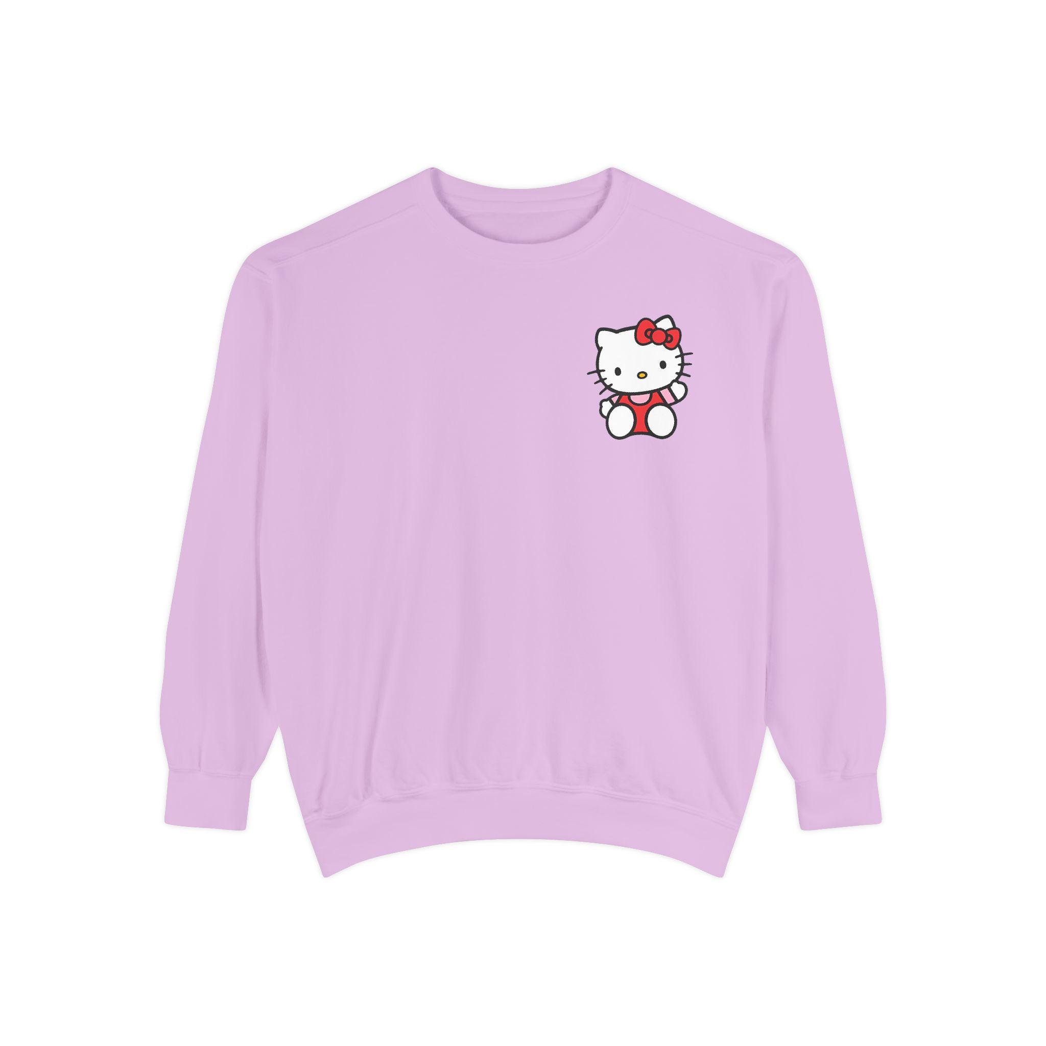 Hello Kitty Unisex Garment-Dyed Sweatshirt