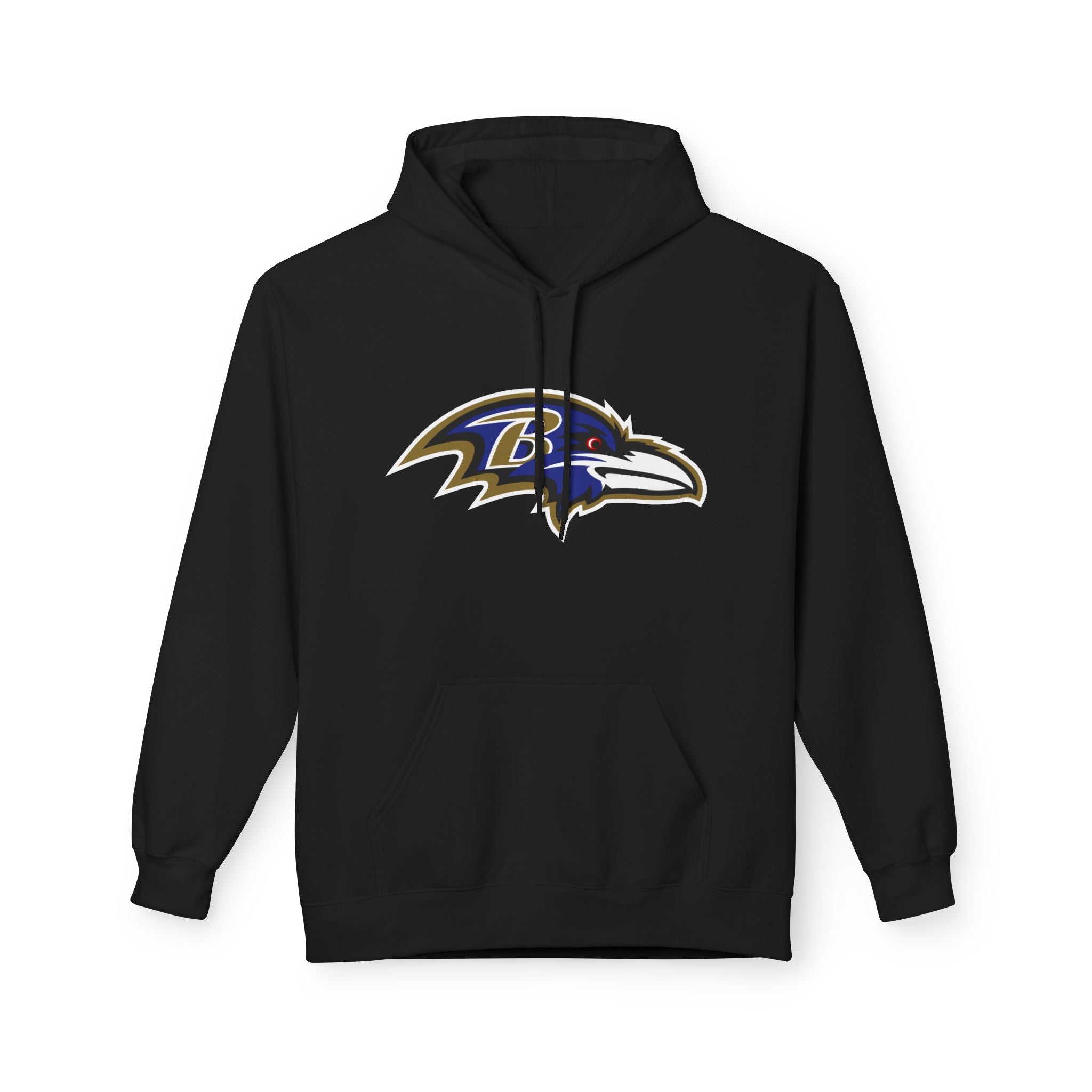 Ravens Fleece Hoodie, Unisex
