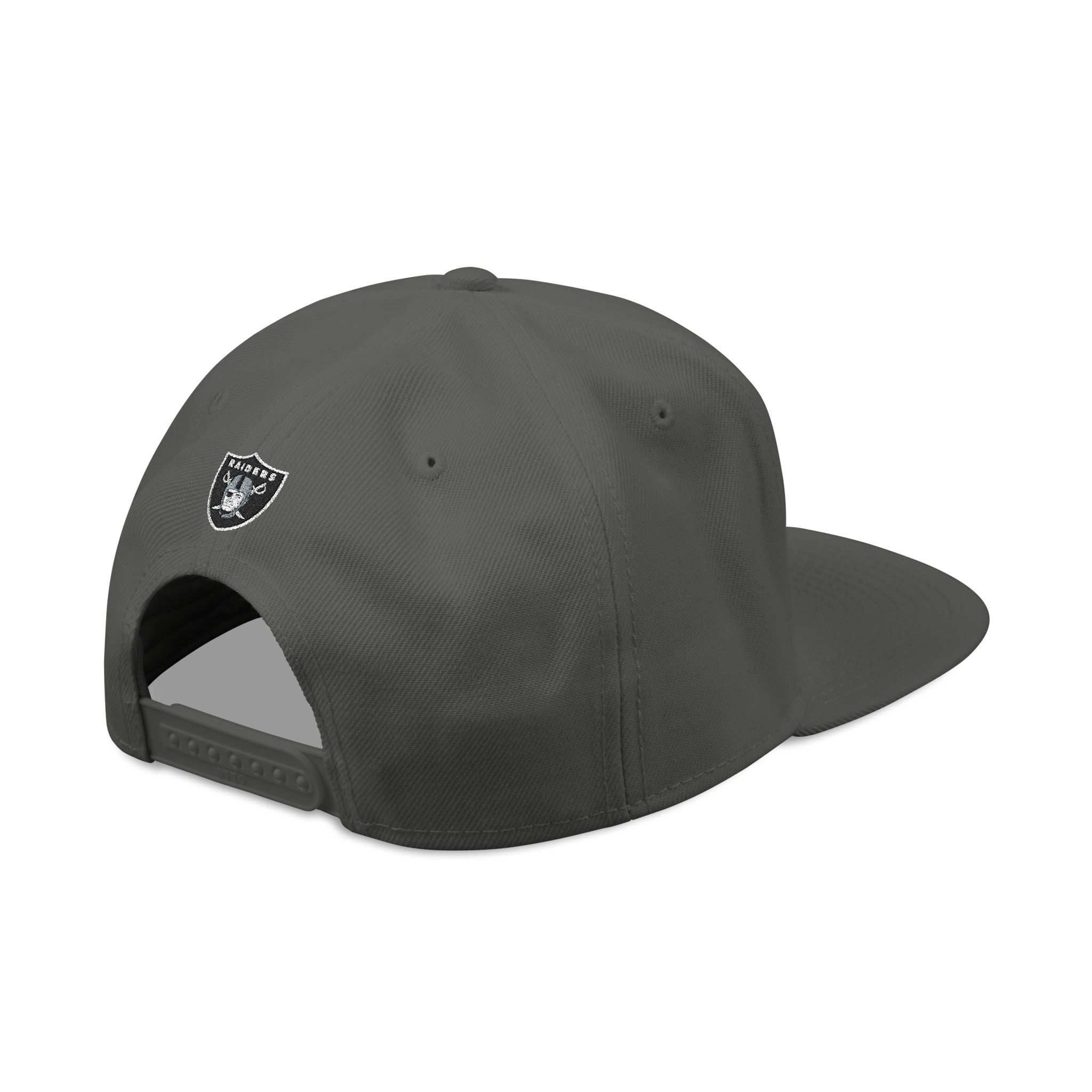 Raiders Embroidered Snapback Hat