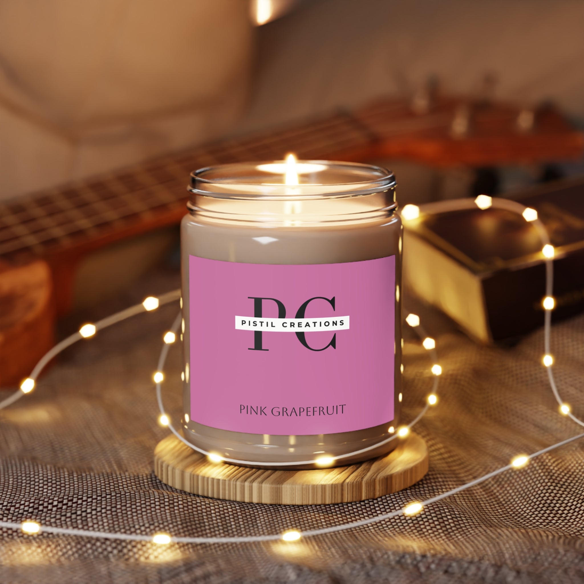 Spiced Pumpkin Ginger, Fresh Balsam pine, Vanilla, Scented Soy Candle
