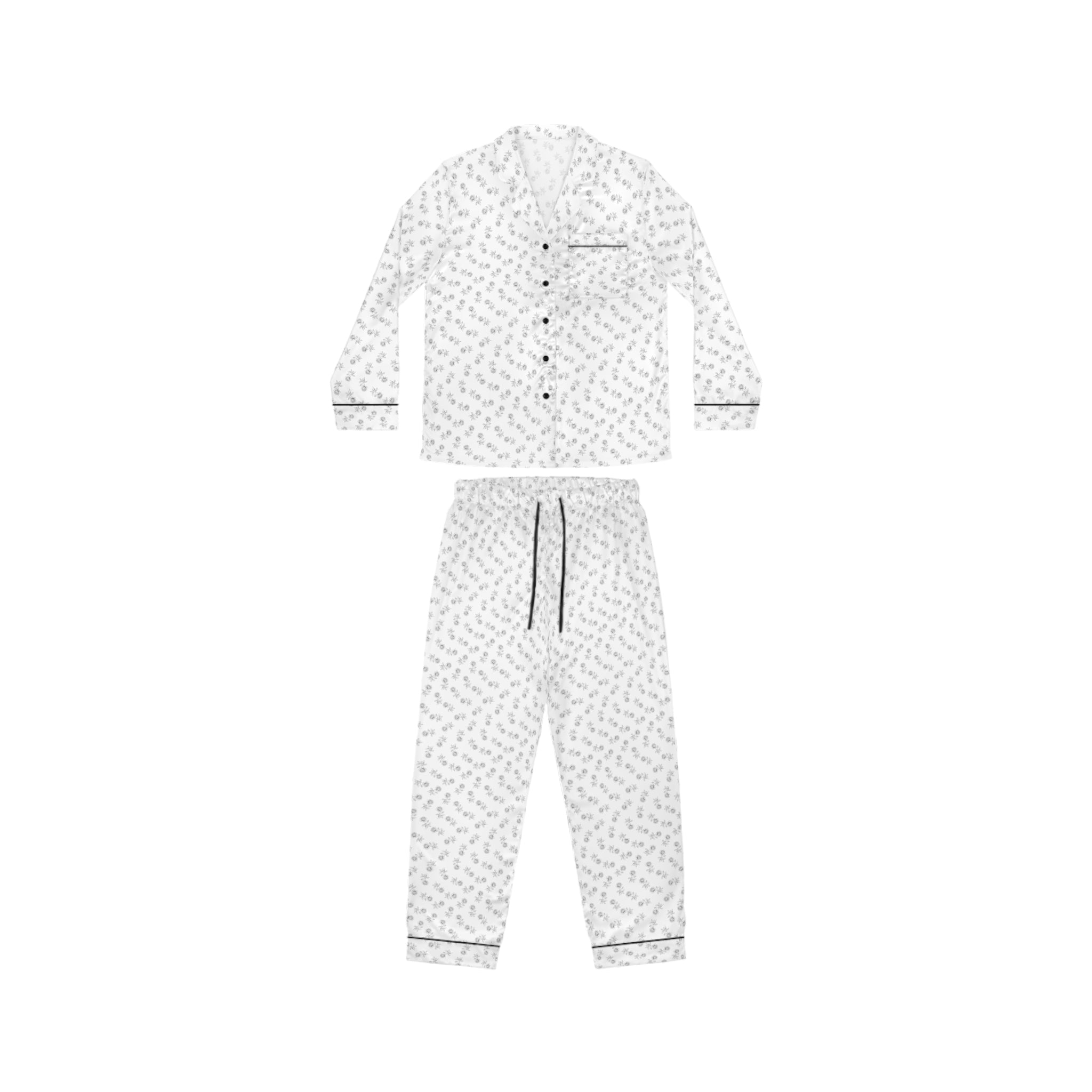 Elegant Women's Satin Pajamas