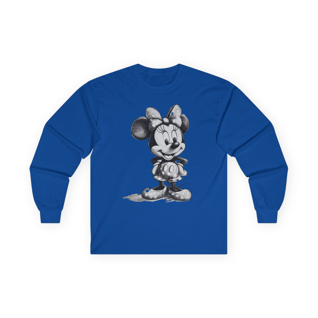 Cute Minnie Mouse Long Sleeve Tee