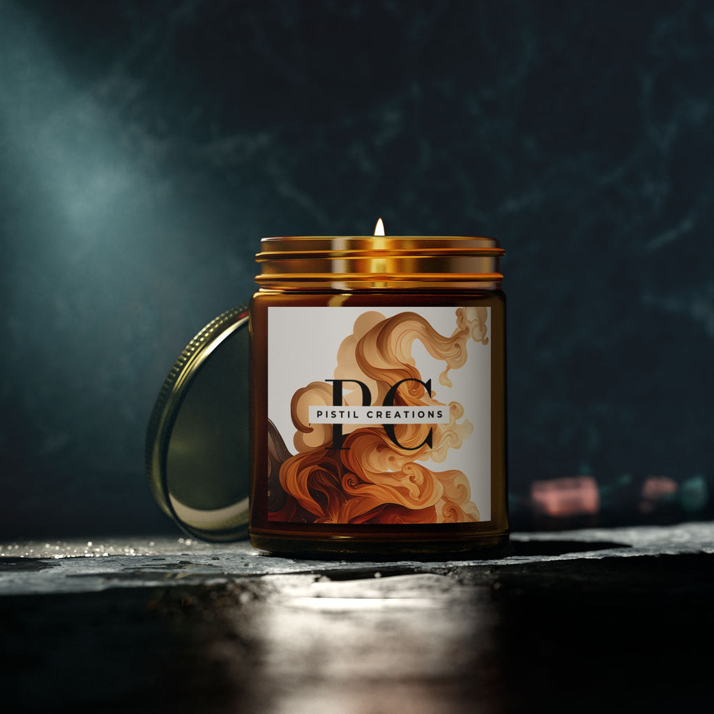 Coconut Apricot Wax Candles, scented/unscented