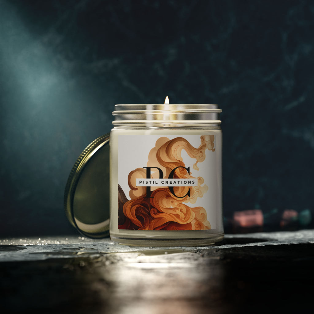 Coconut Apricot Wax Candles, scented/unscented