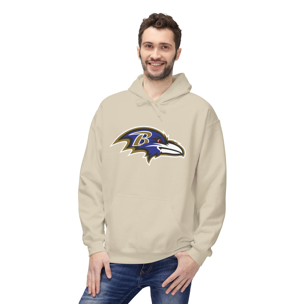 Ravens Fleece Hoodie, Unisex