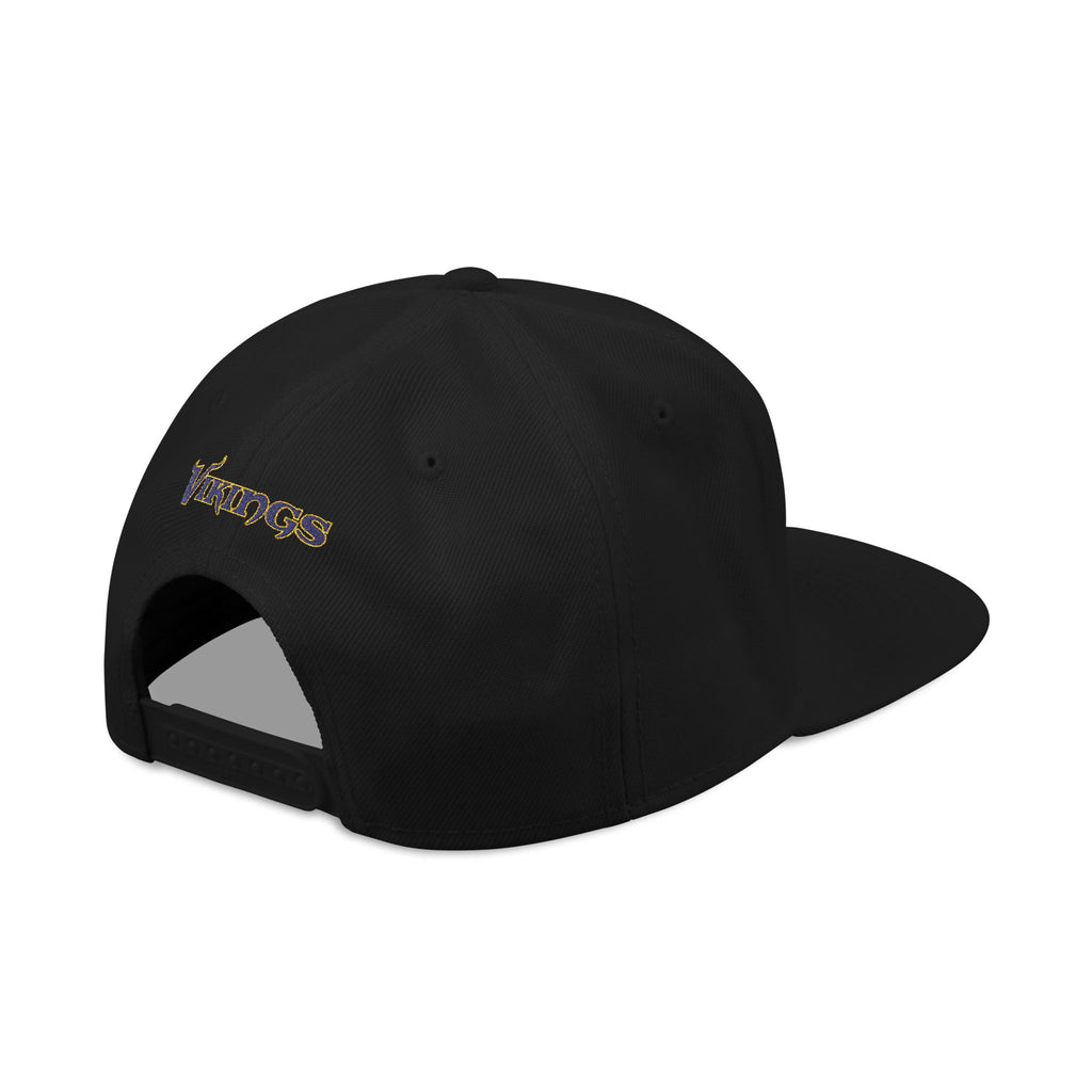 Vickings Embroidered Snapback Hat