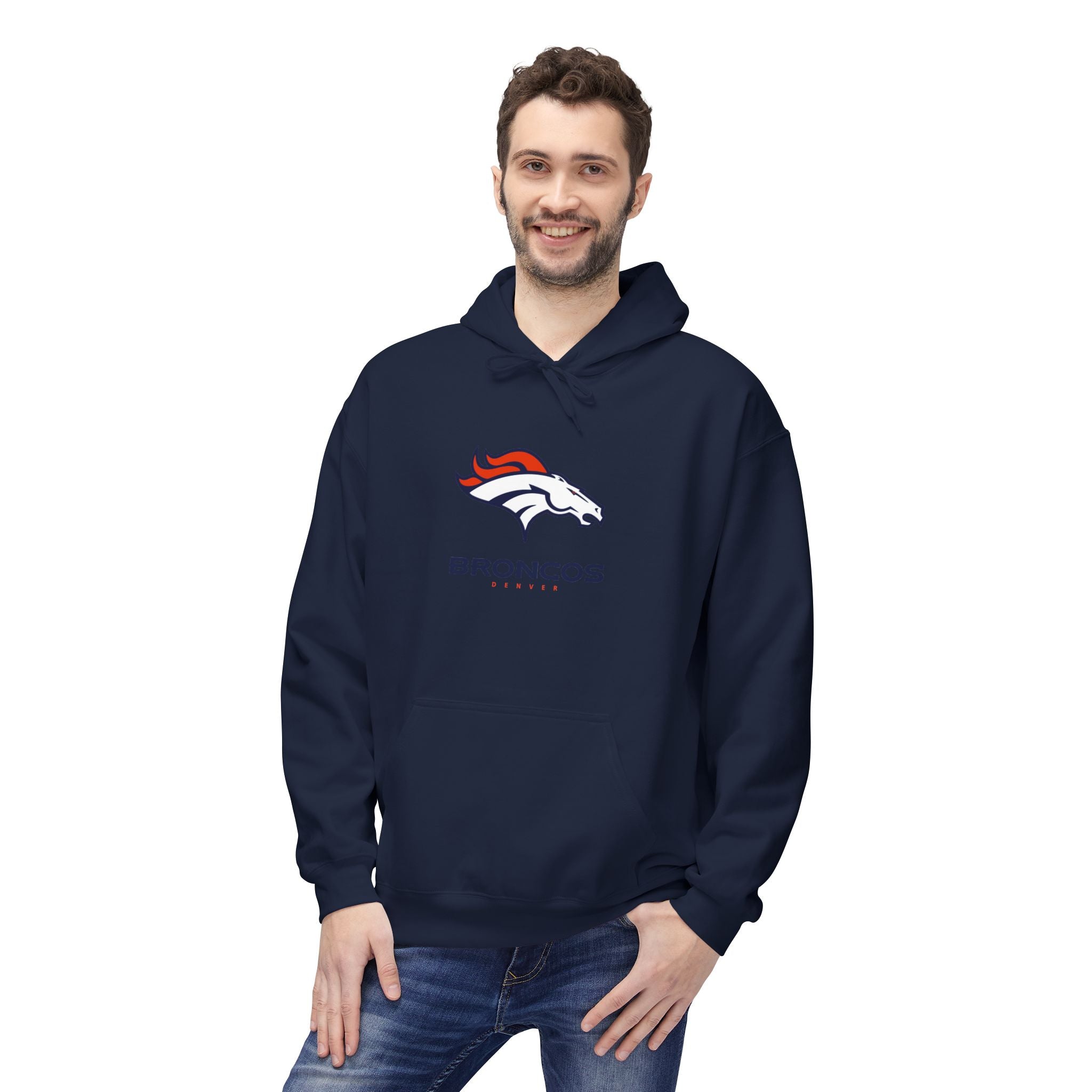 Denver Broncos Unisex Fleece Hoodie