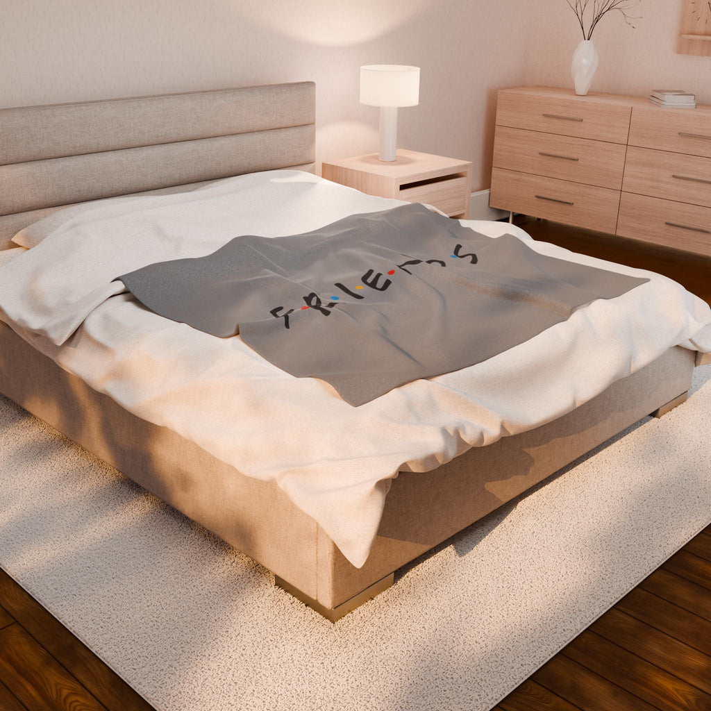 Friends Velveteen Plush Blanket
