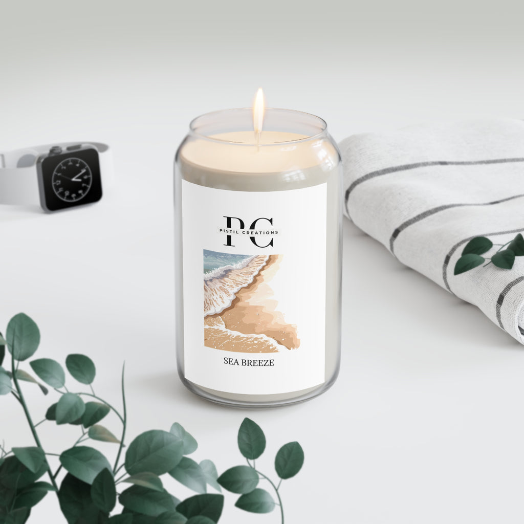Scented Soy Candle, Seasonal Décor