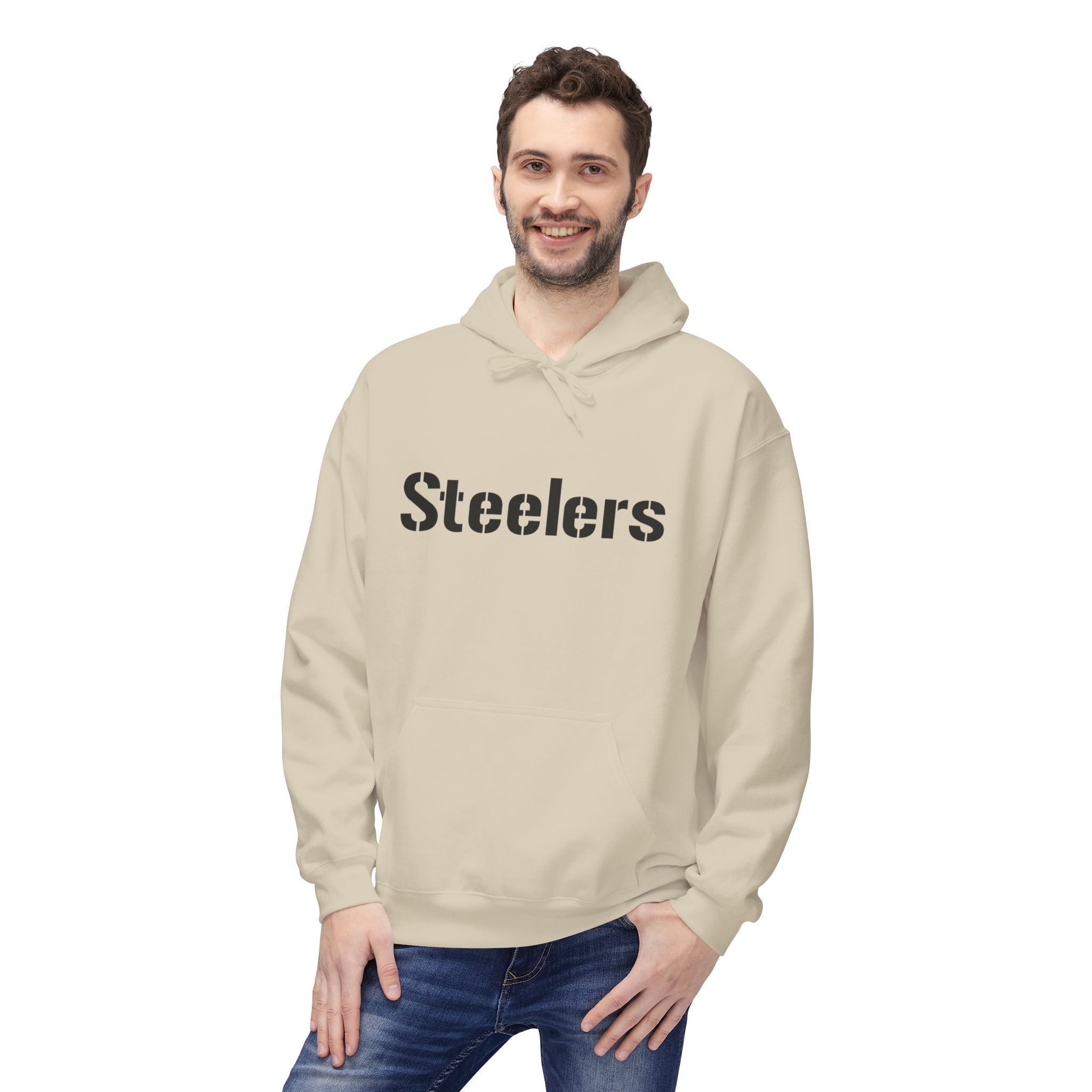 Cozy Steelers Fleece Hoodie, Unisex