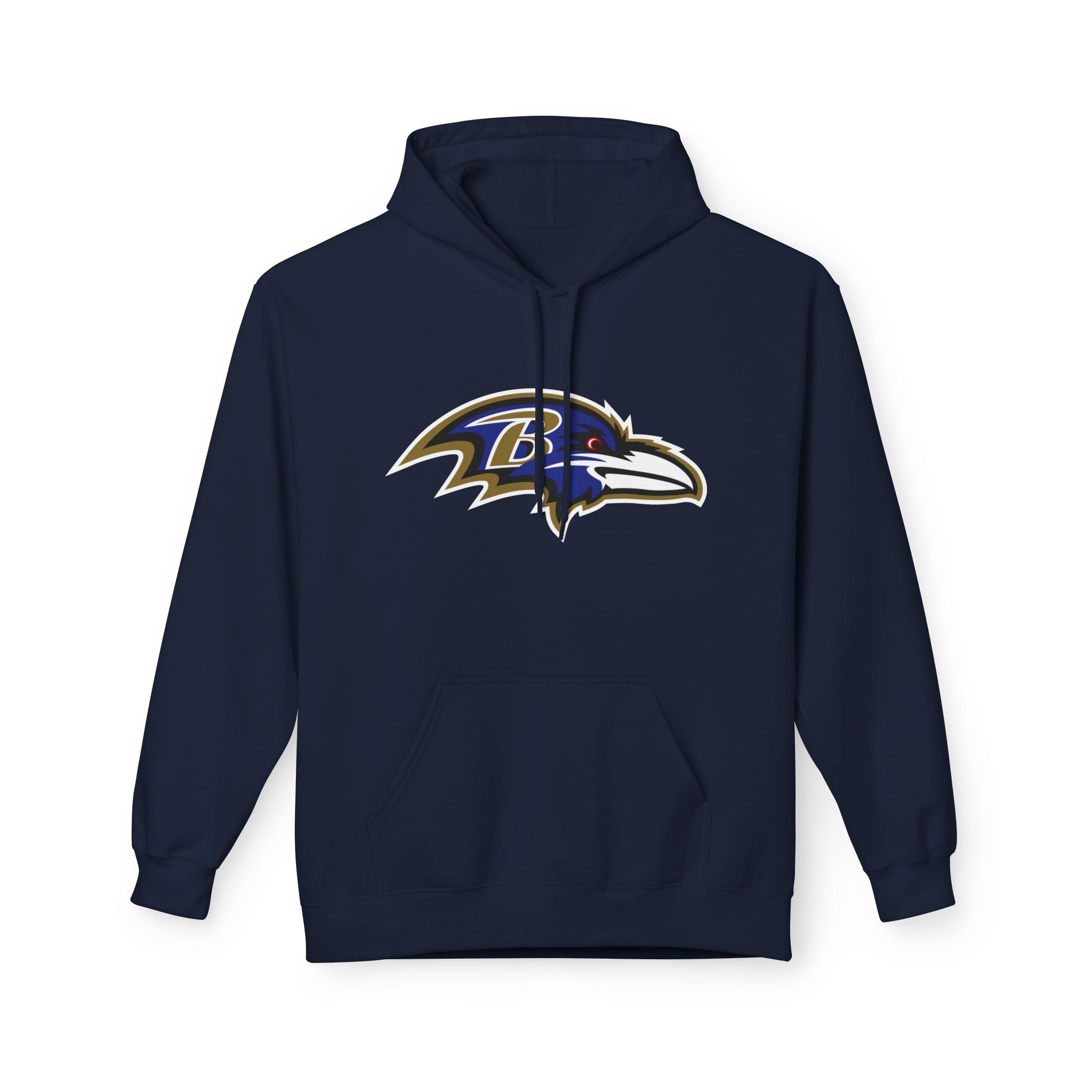 Ravens Fleece Hoodie, Unisex