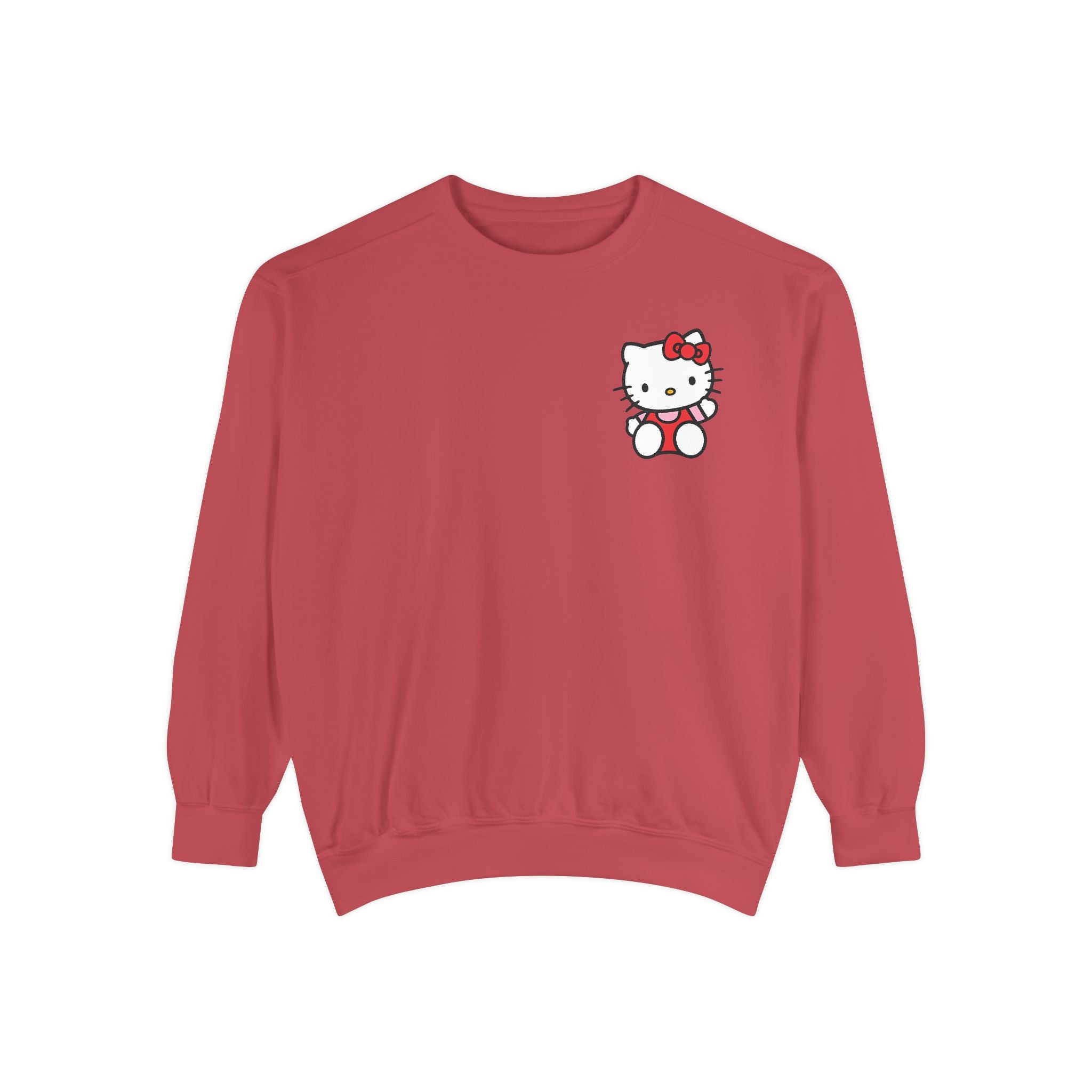 Hello Kitty Unisex Garment-Dyed Sweatshirt