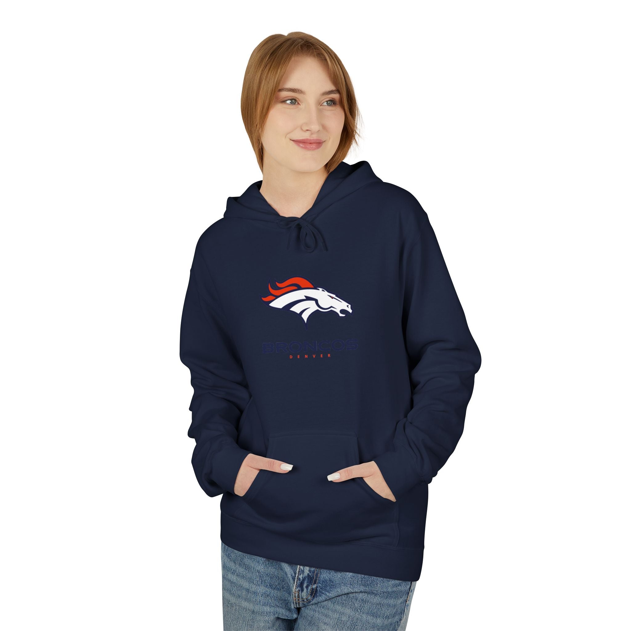 Denver Broncos Unisex Fleece Hoodie