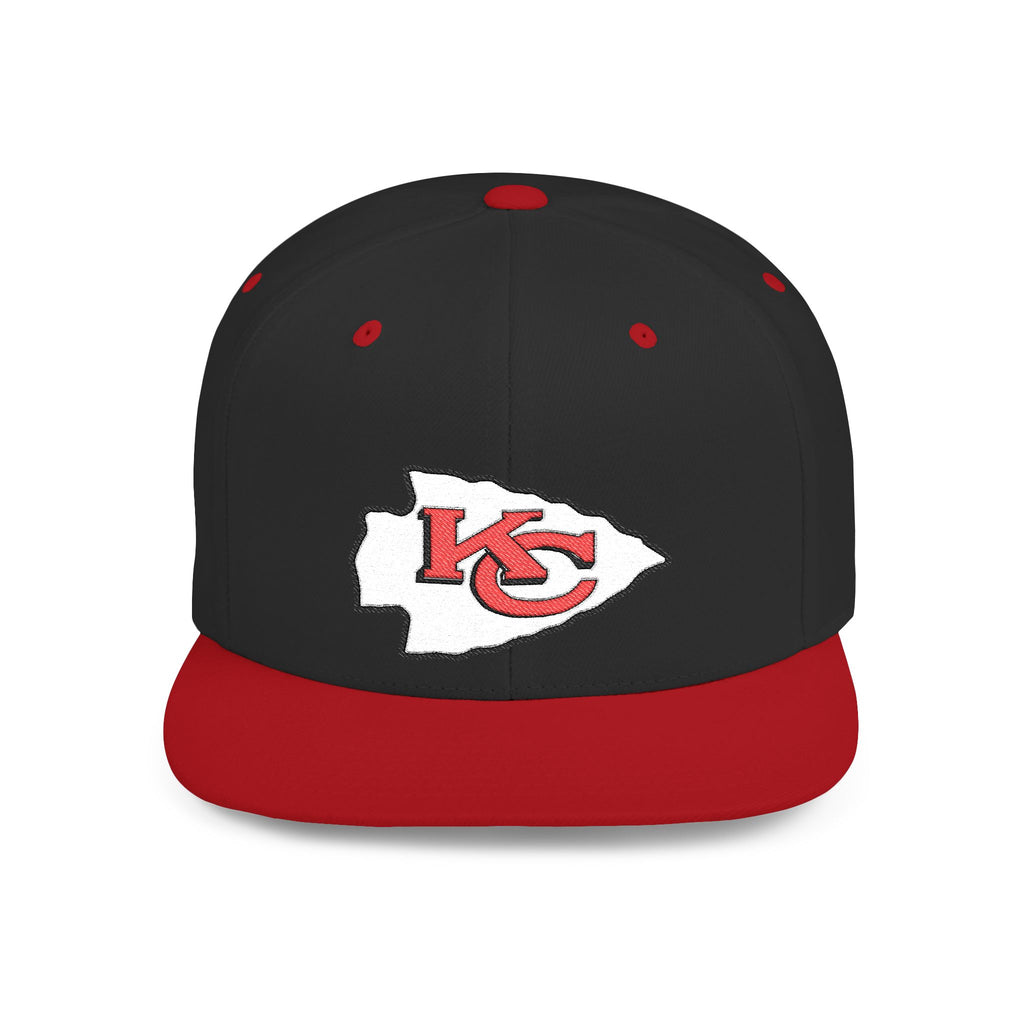 Kansas City Chiefs Flat Bill Snapback Cap