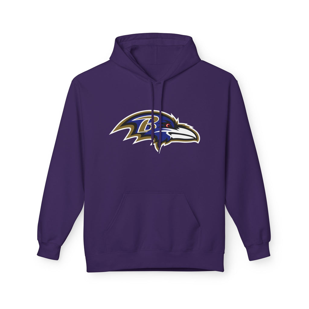 Ravens Fleece Hoodie, Unisex