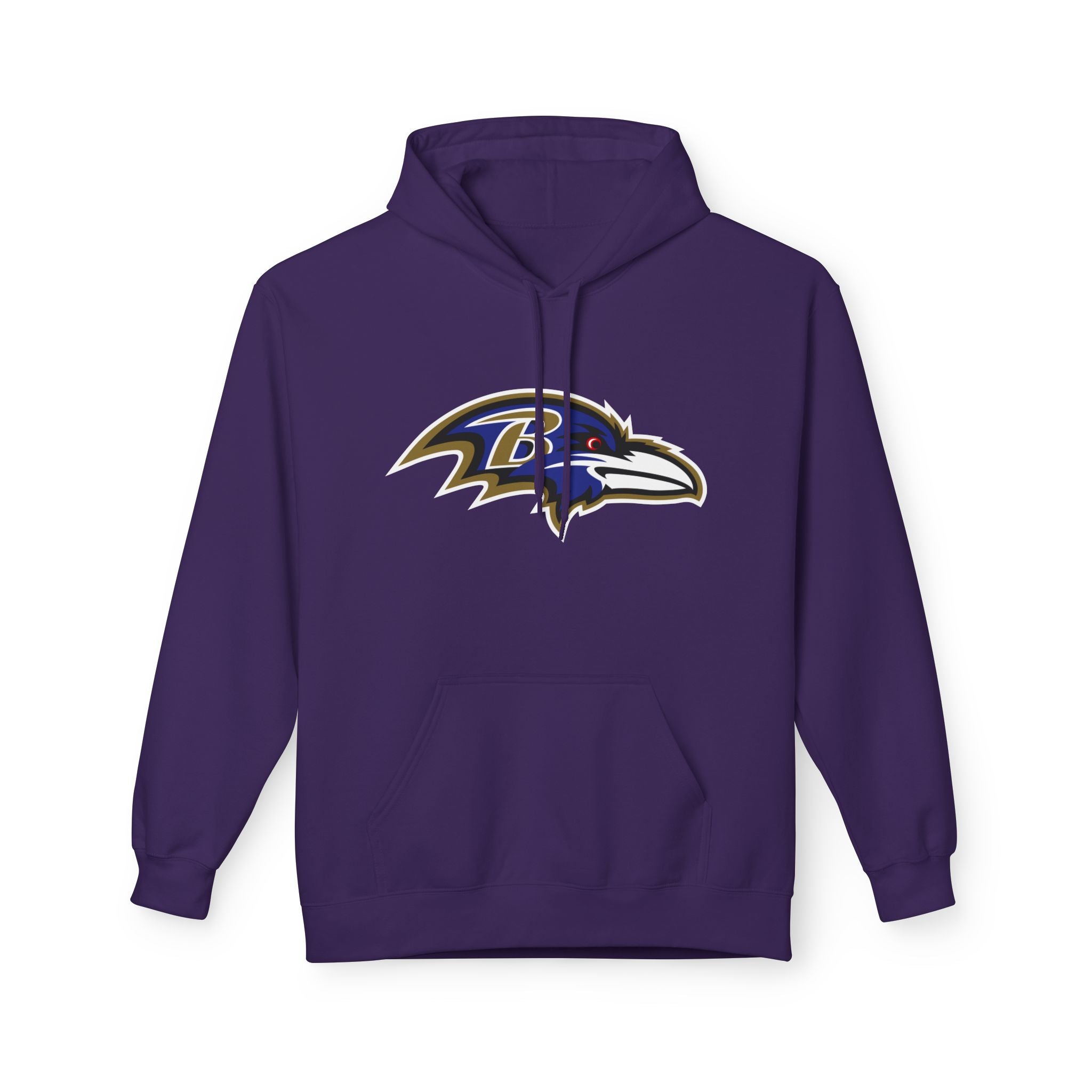 Ravens Fleece Hoodie, Unisex