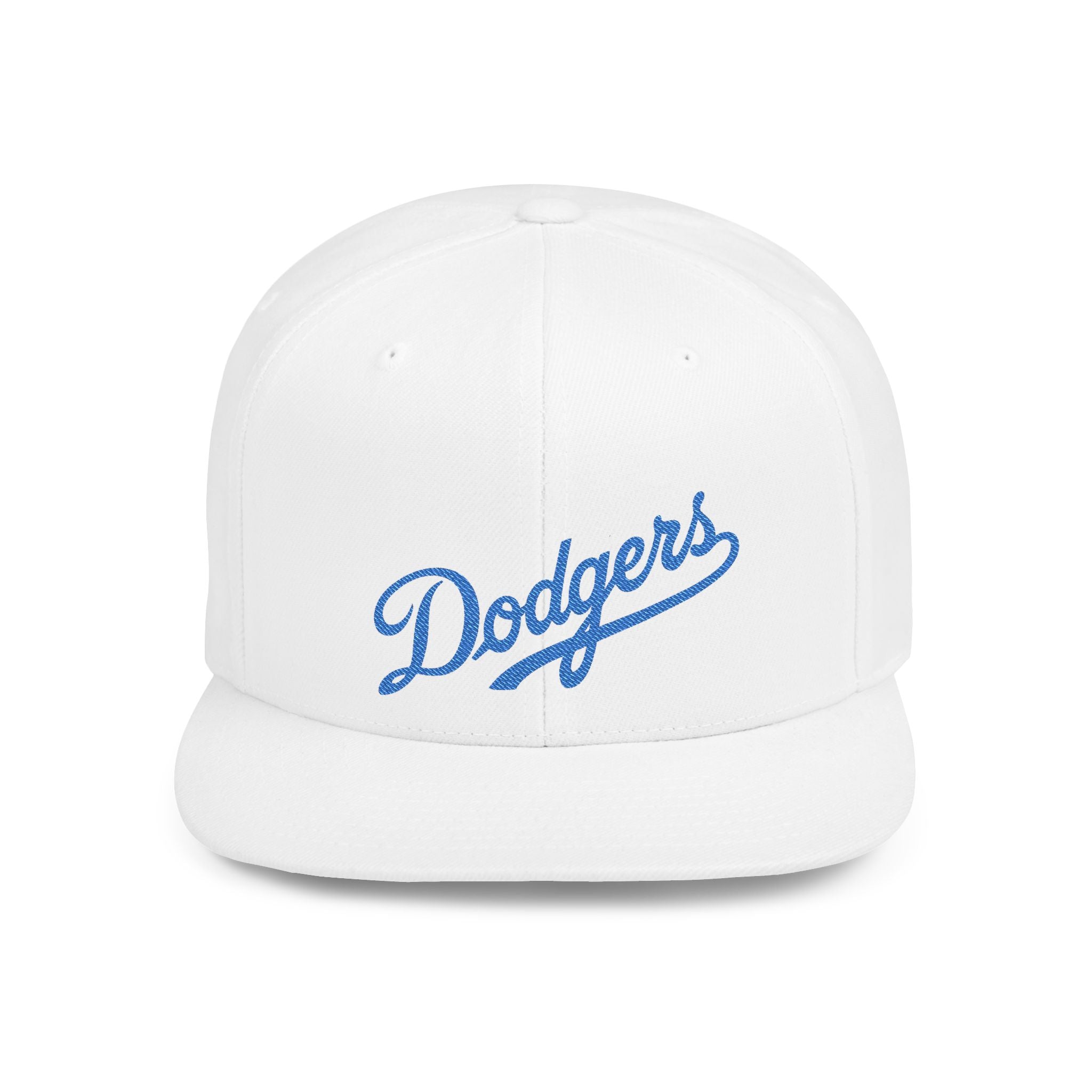Dodgers Stylish Flat Bill Snapback Hat