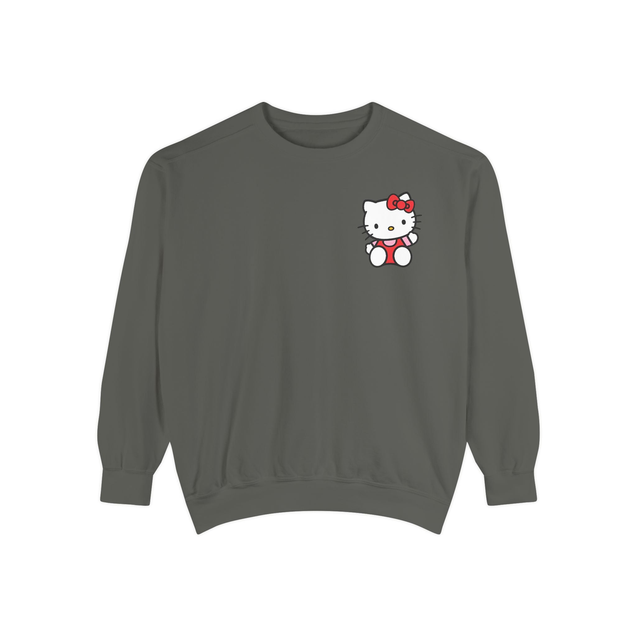 Hello Kitty Unisex Garment-Dyed Sweatshirt