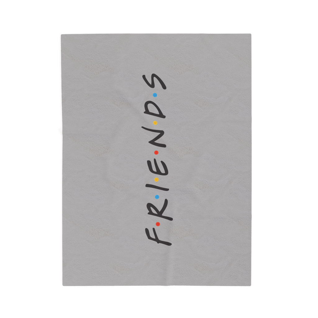 Friends Velveteen Plush Blanket