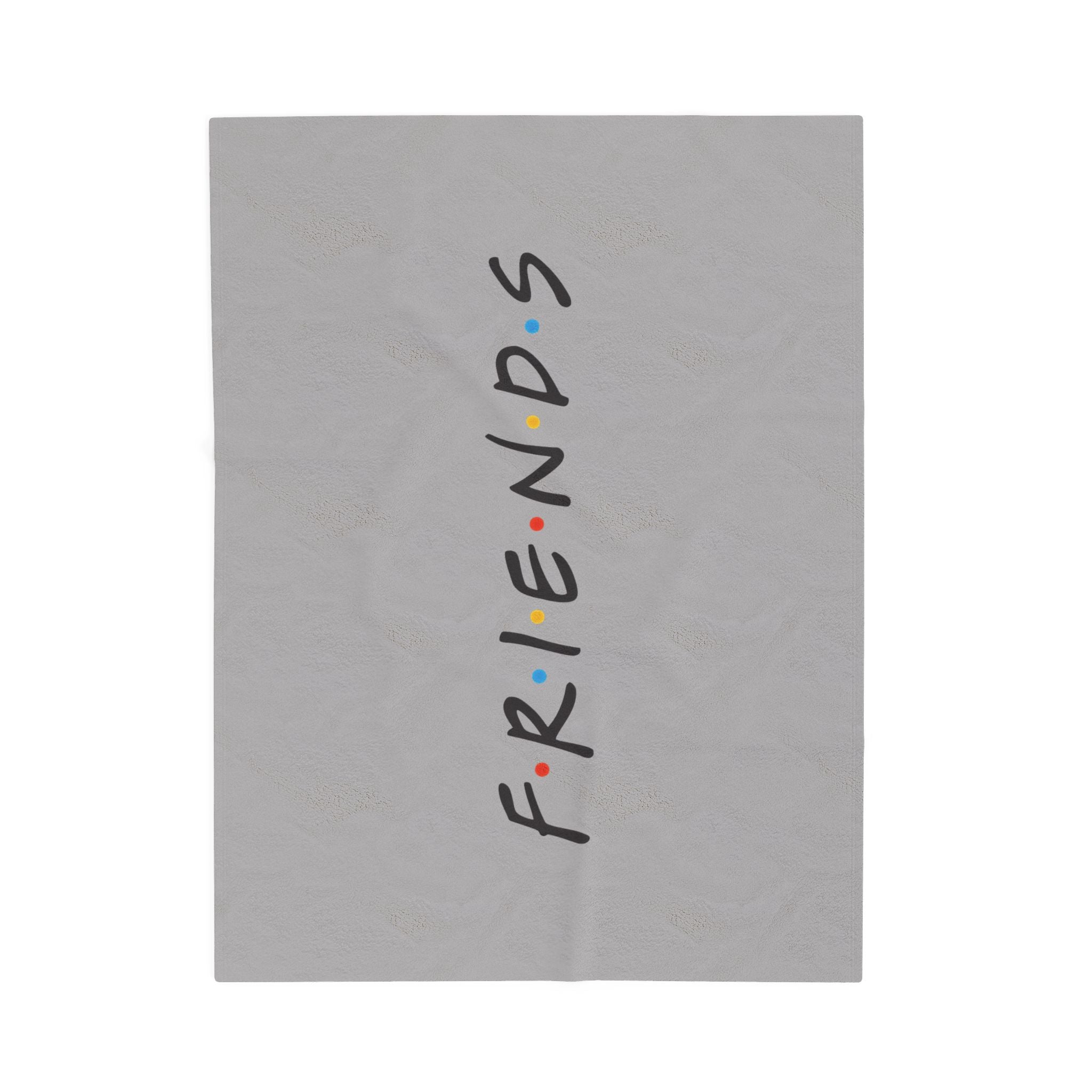 Friends Velveteen Plush Blanket