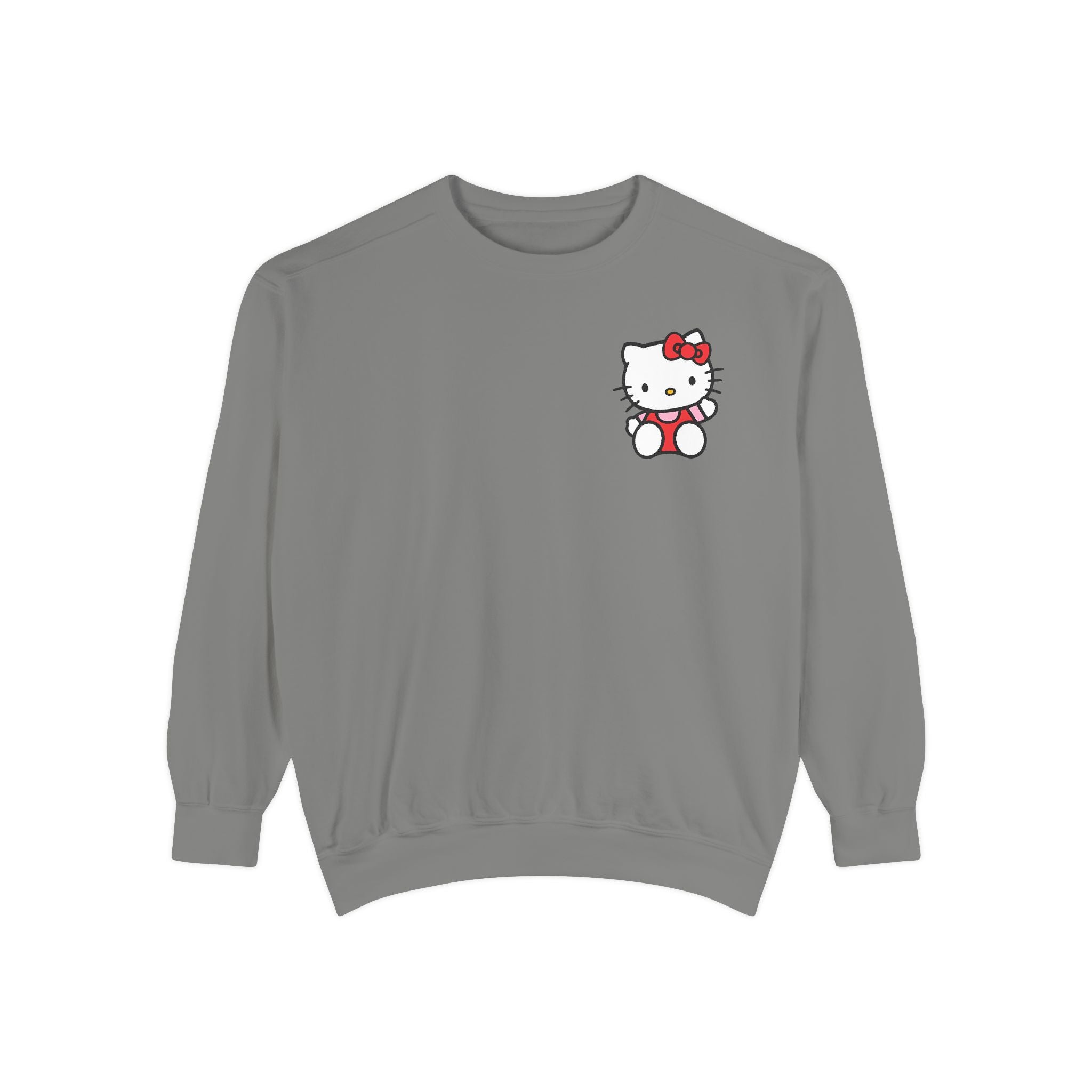 Hello Kitty Unisex Garment-Dyed Sweatshirt