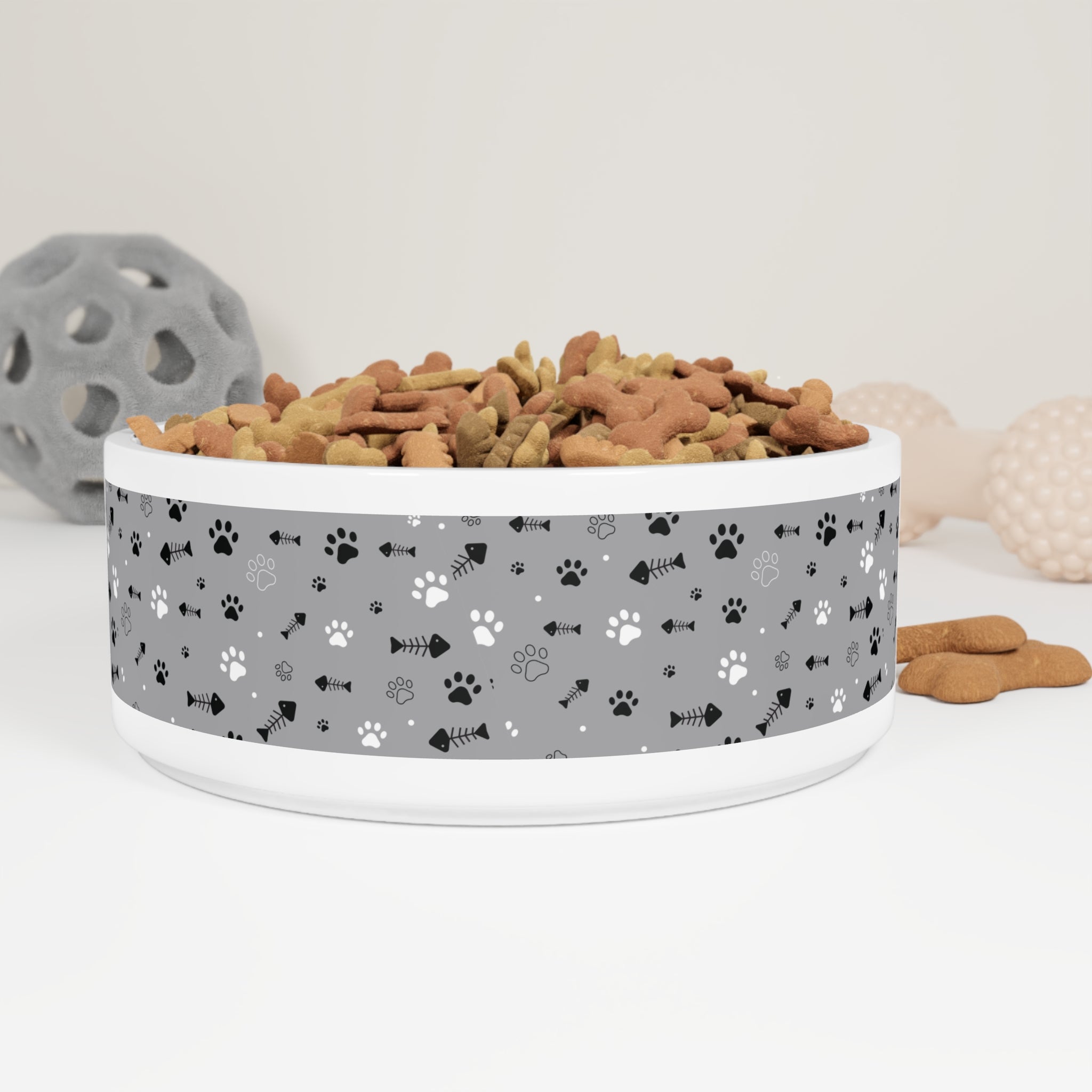 Cute Patterned Gog Bowl