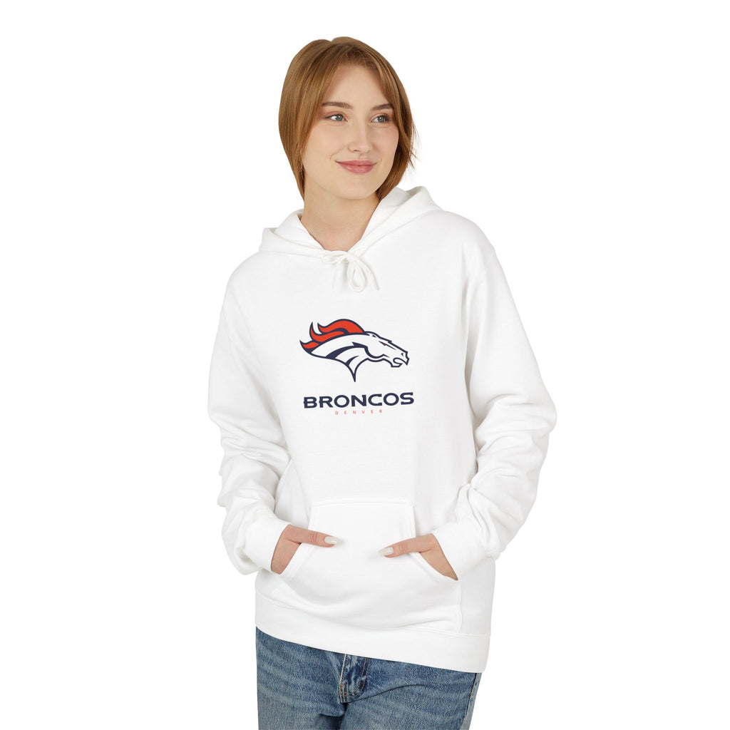 Denver Broncos Unisex Fleece Hoodie