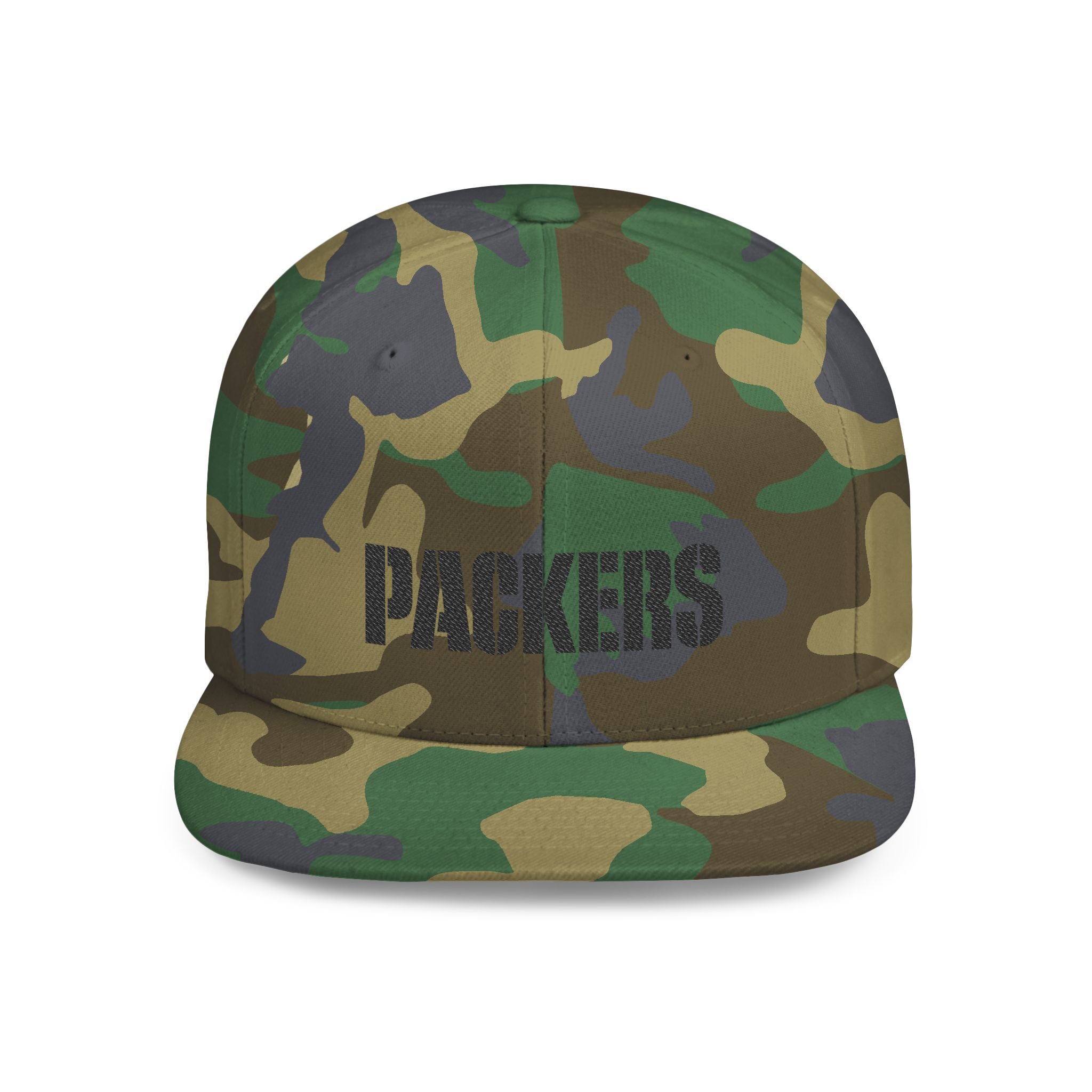 NFL Packers Flat Bill Snapback Hat