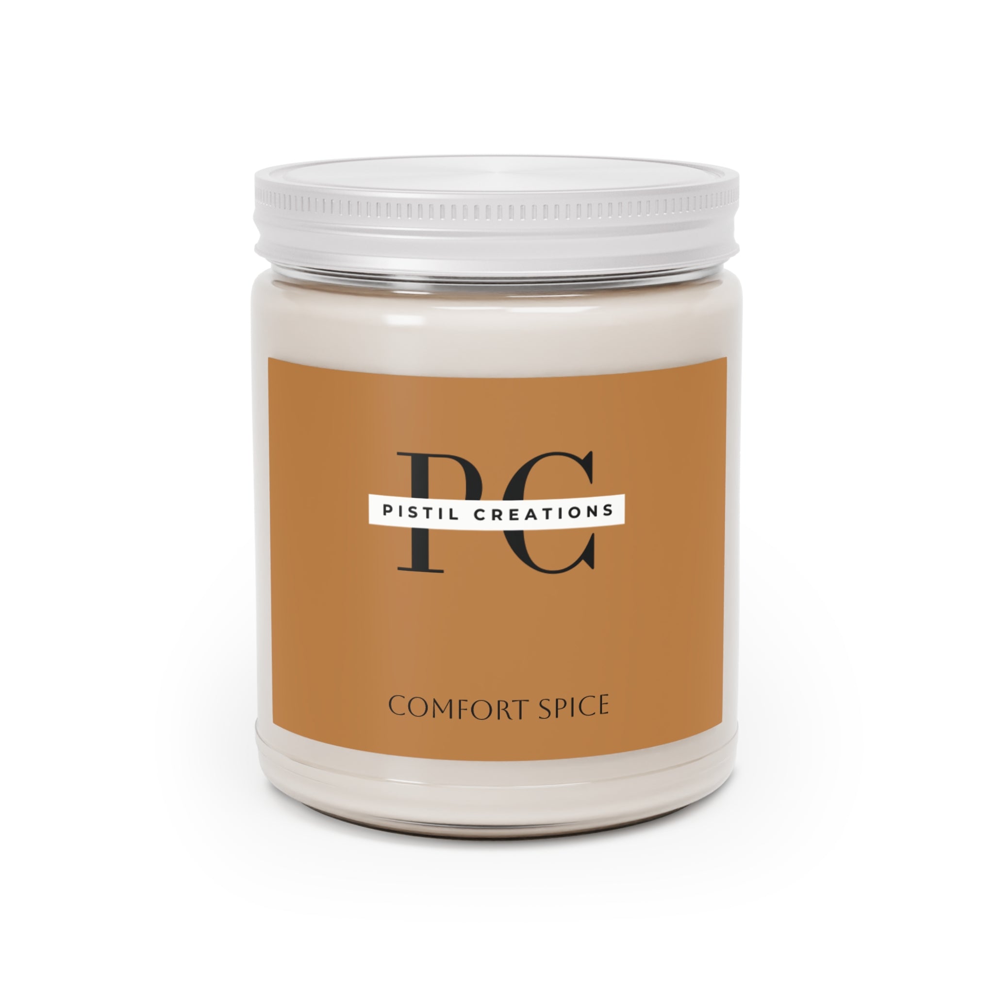Spiced Pumpkin Ginger, Fresh Balsam pine, Vanilla, Scented Soy Candle