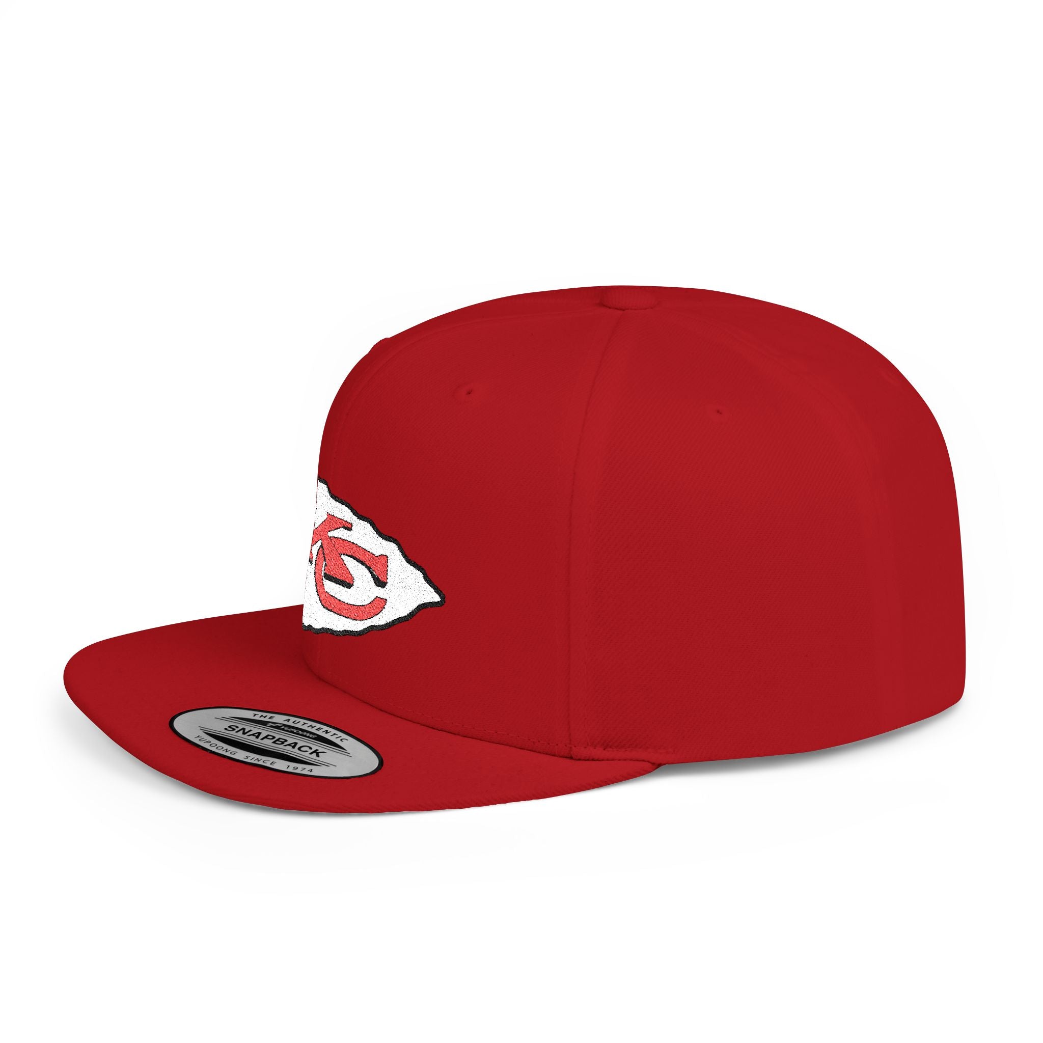 Kansas City Chiefs Flat Bill Snapback Cap