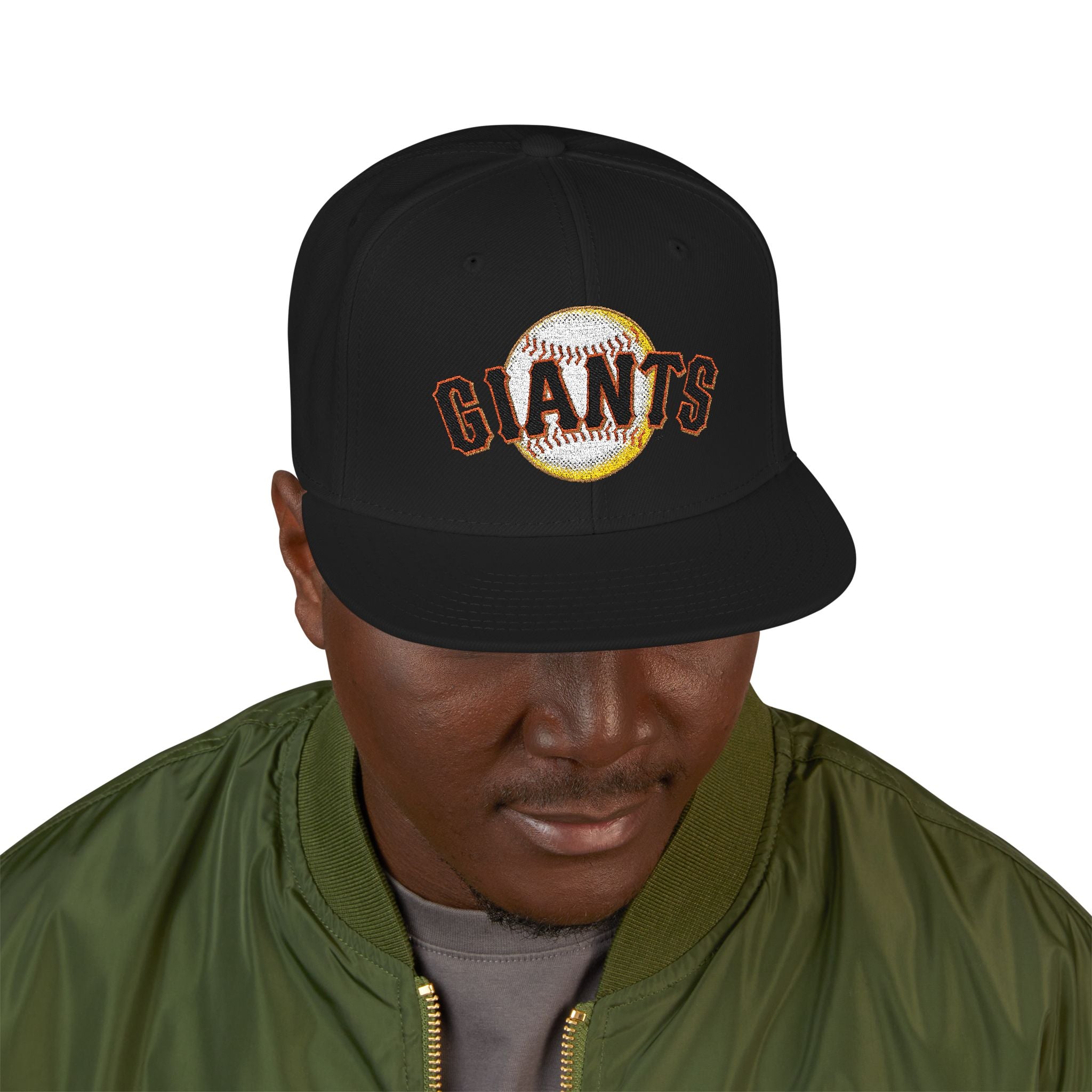Giants Embroidered Snapback Hat