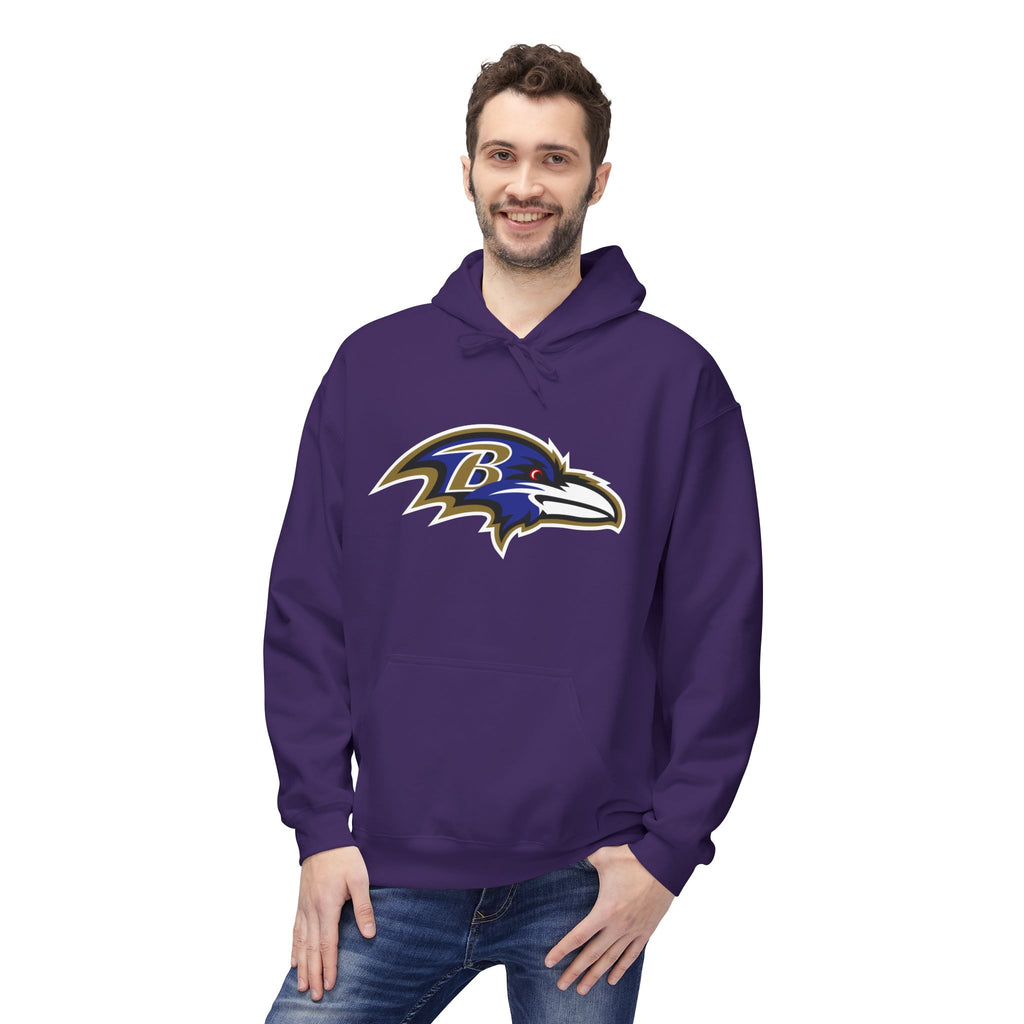 Ravens Fleece Hoodie, Unisex