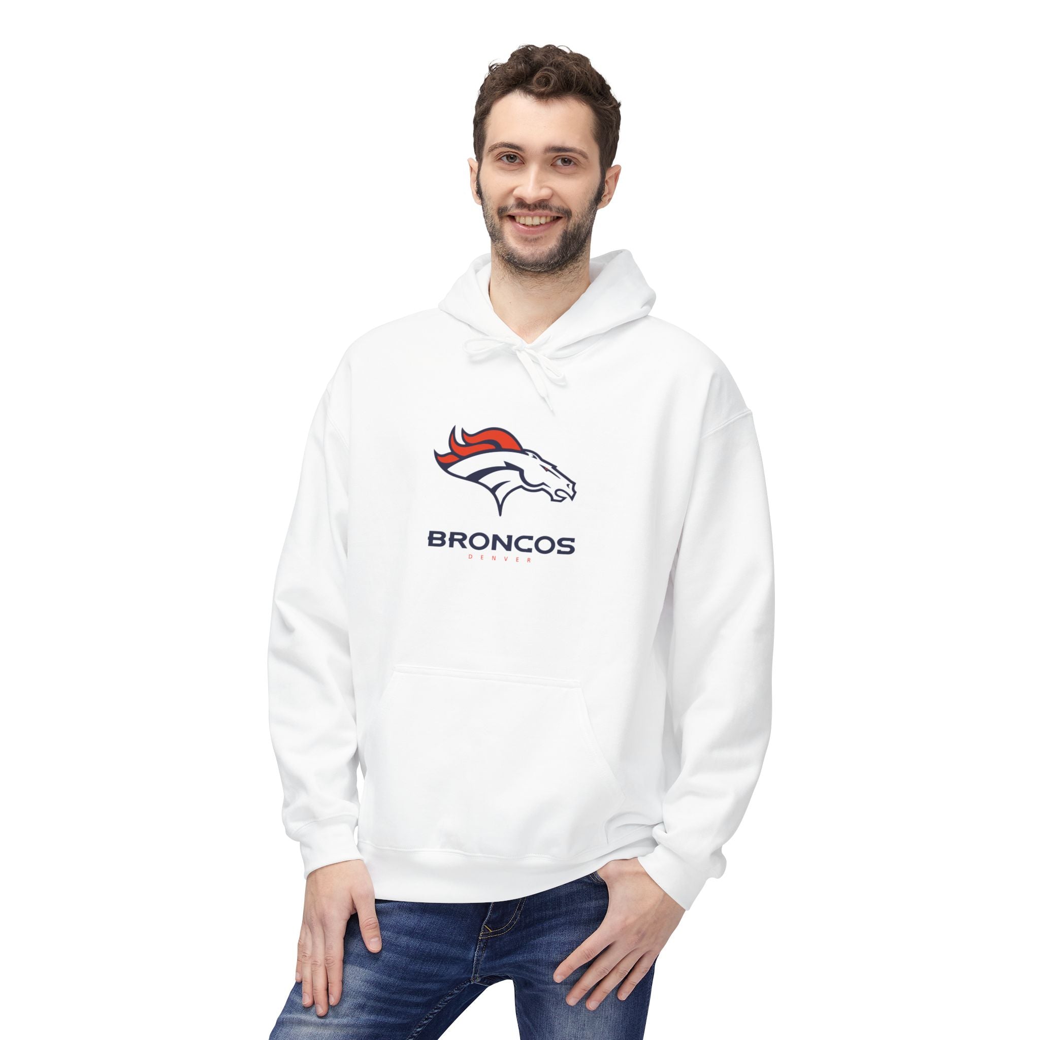 Denver Broncos Unisex Fleece Hoodie