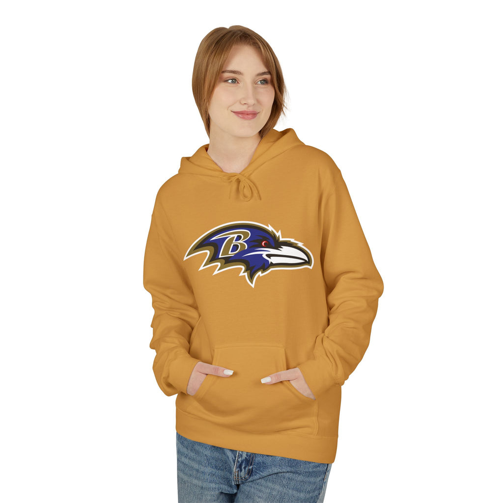 Ravens Fleece Hoodie, Unisex