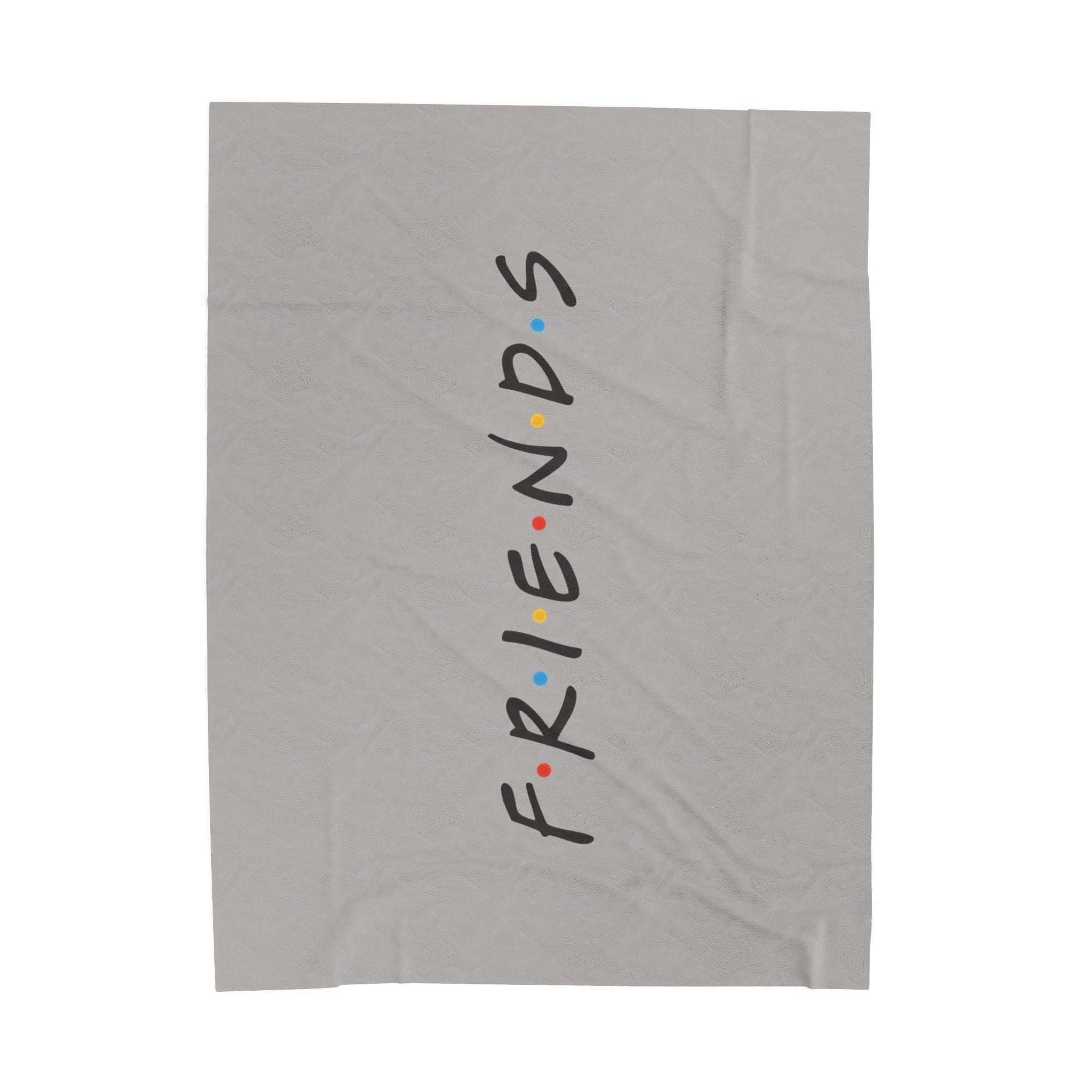 Friends Velveteen Plush Blanket