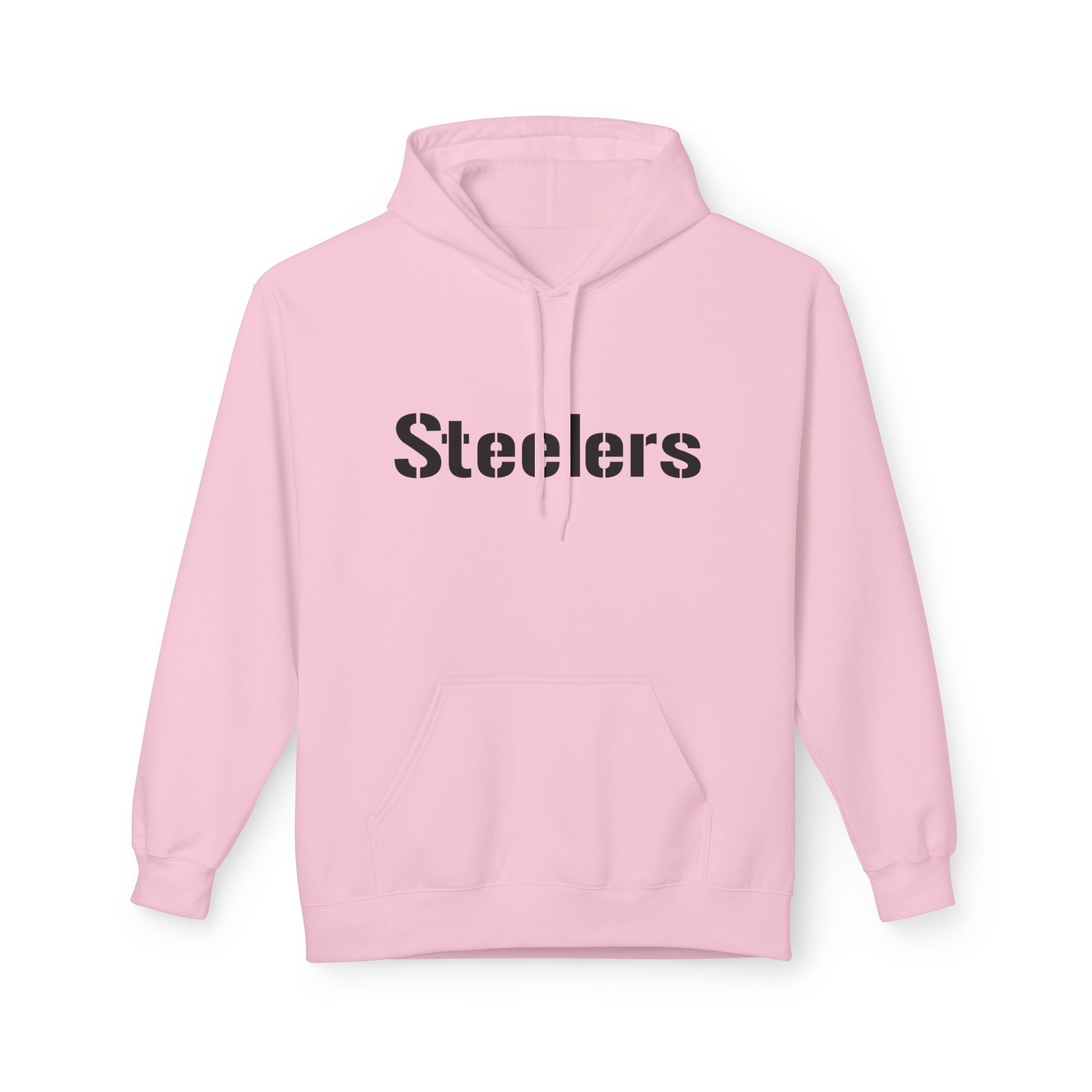 Cozy Steelers Fleece Hoodie, Unisex