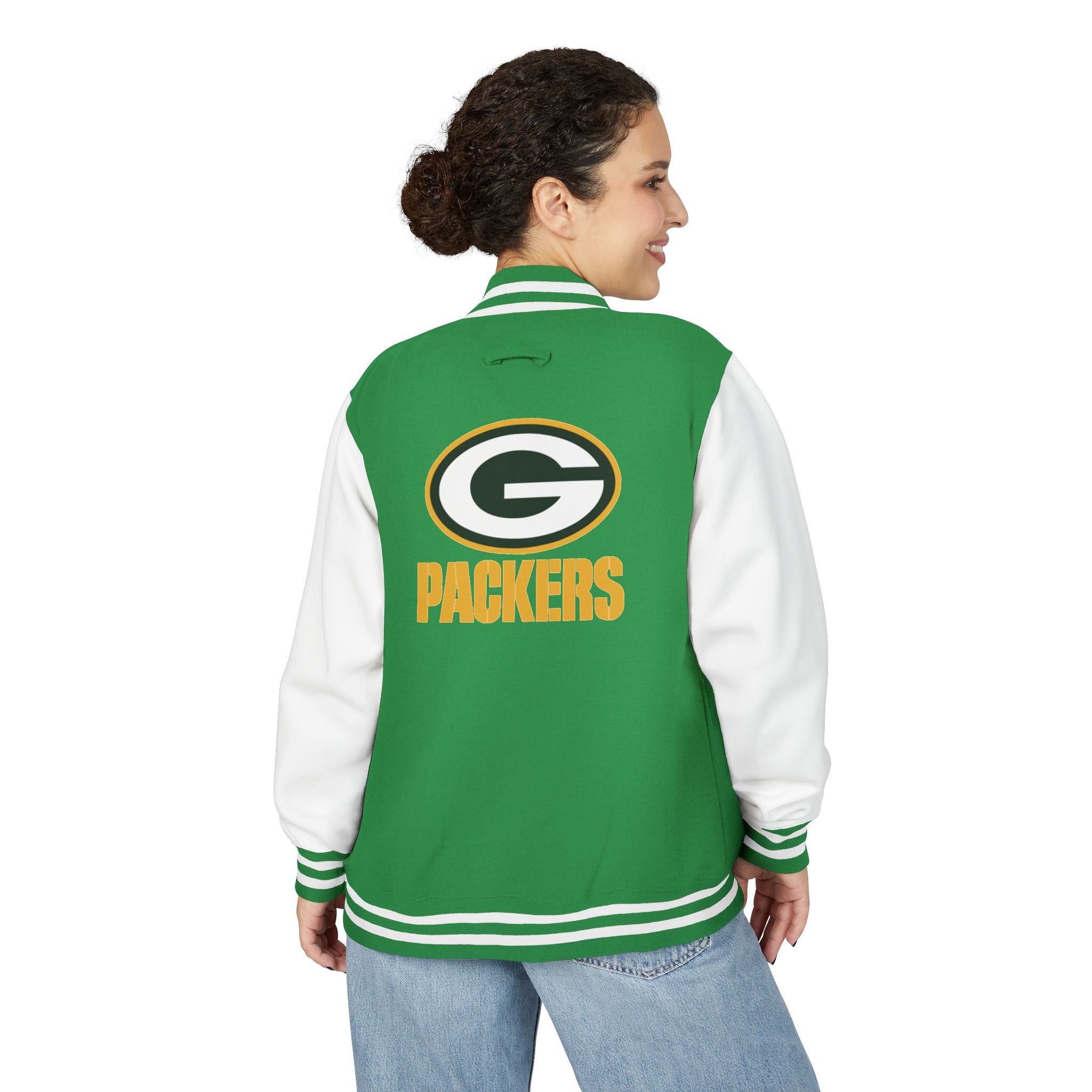 Green Bay Packers, Unisex Heavyweight Letterman Jacket