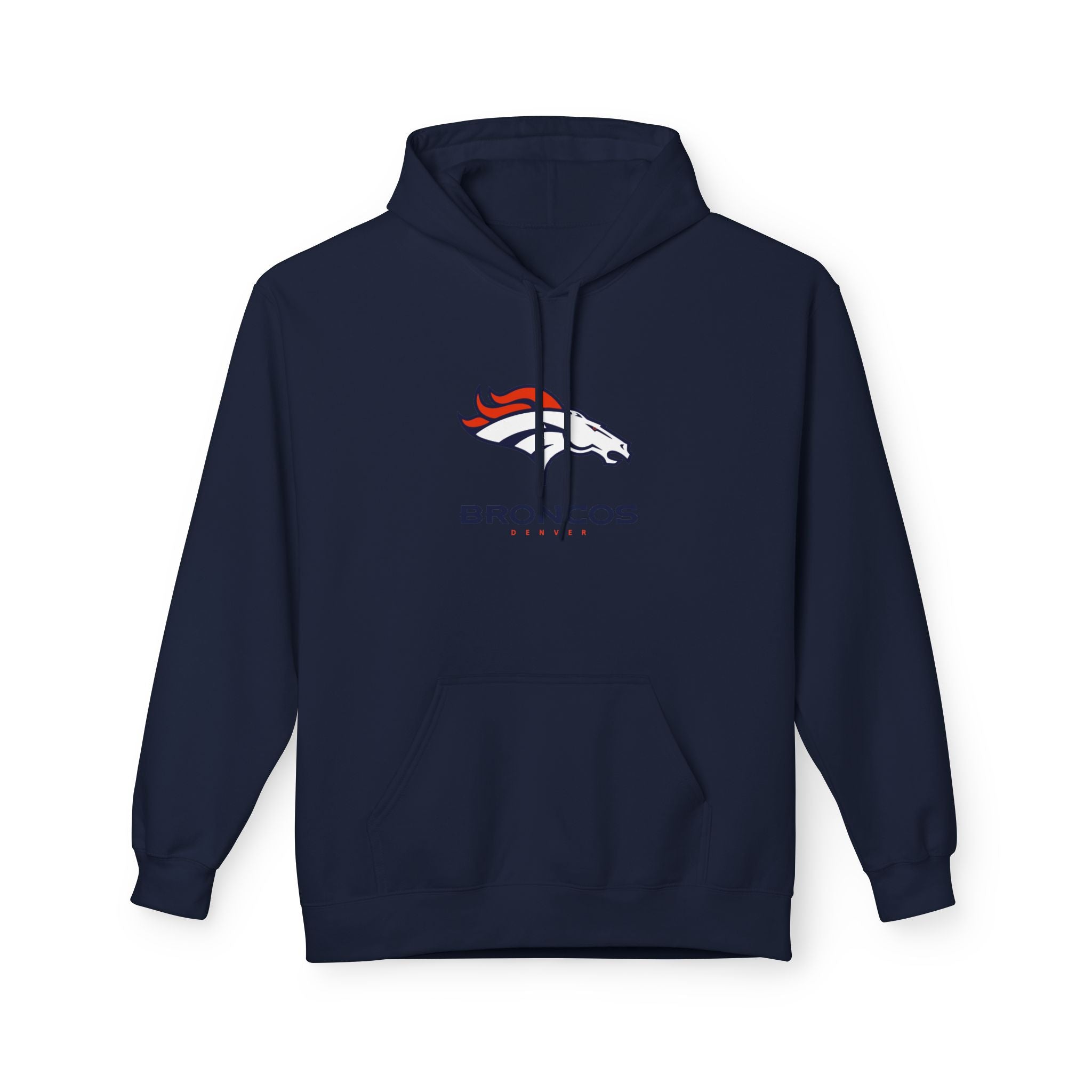 Denver Broncos Unisex Fleece Hoodie