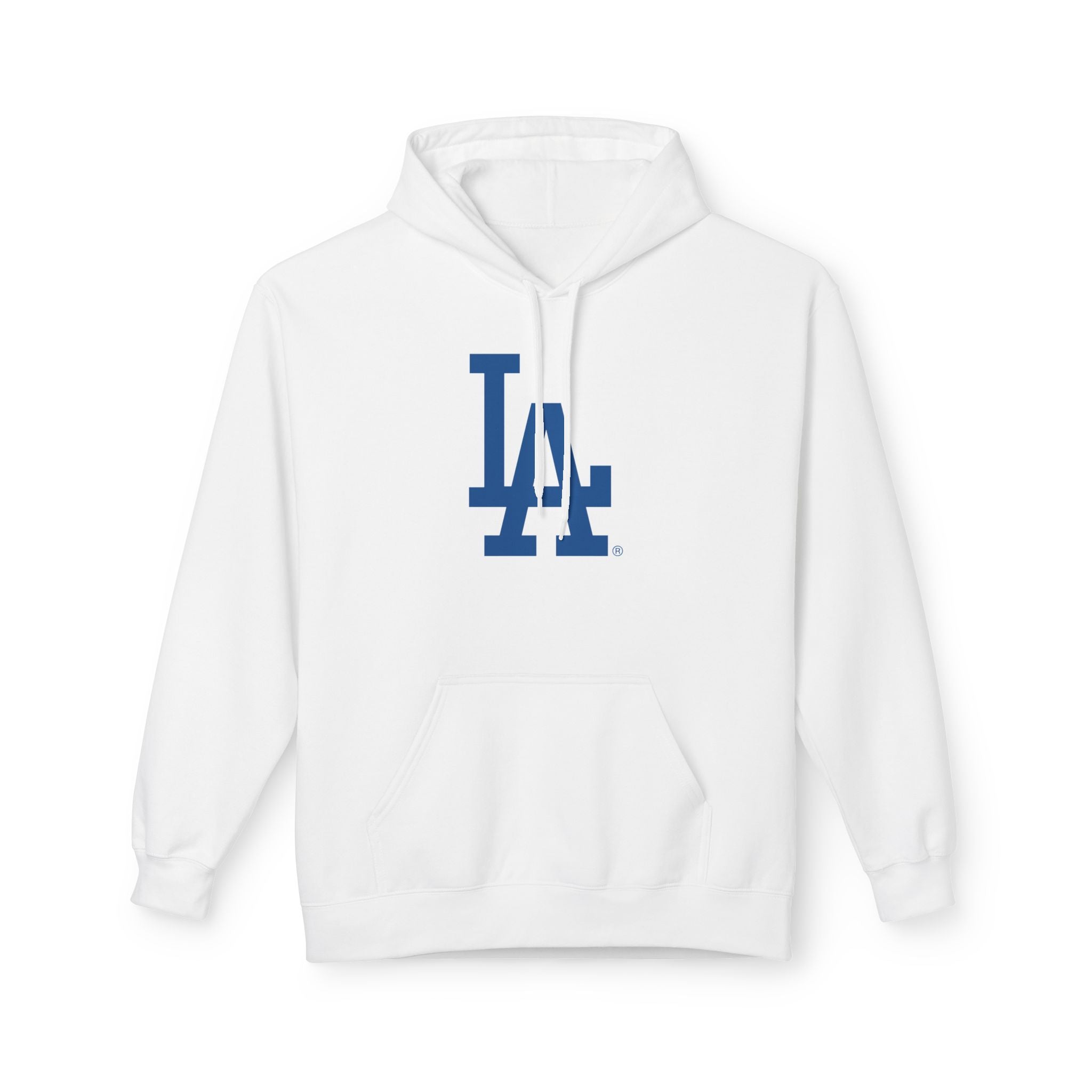 LA Dodgers Inspired Unisex Midweight Softstyle Fleece Hoodie
