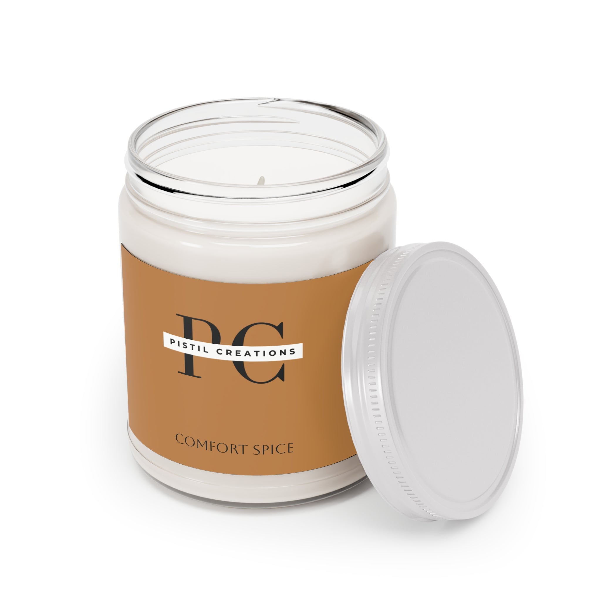 Spiced Pumpkin Ginger, Fresh Balsam pine, Vanilla, Scented Soy Candle