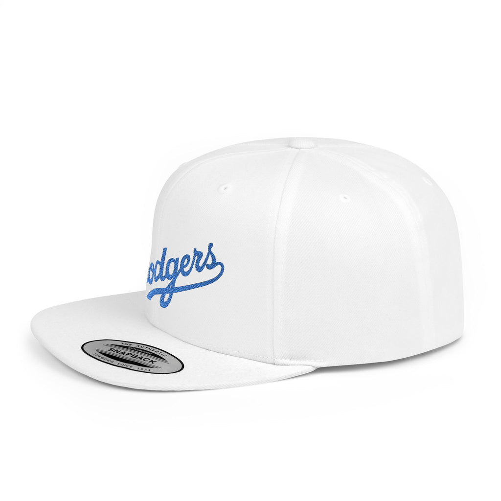 Dodgers Stylish Flat Bill Snapback Hat