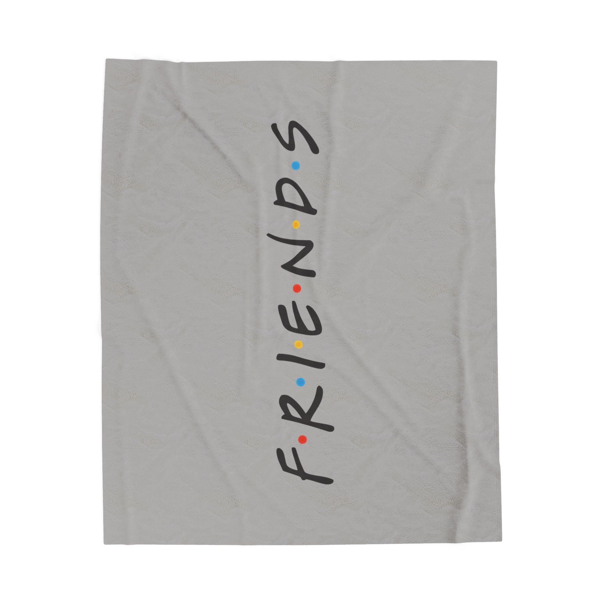 Friends Velveteen Plush Blanket