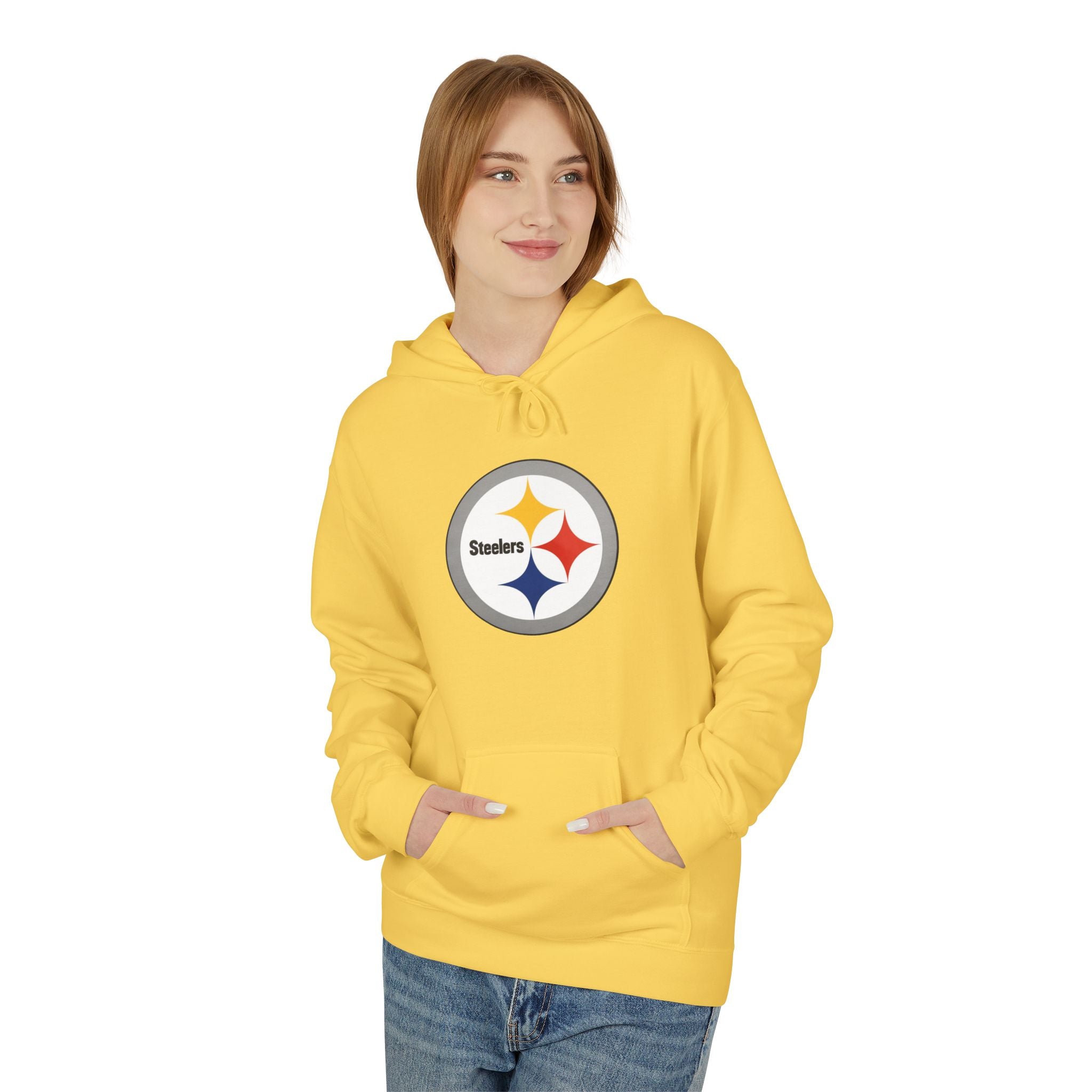 Pittsburgh Steelers Fleece Hoodie, Unisex