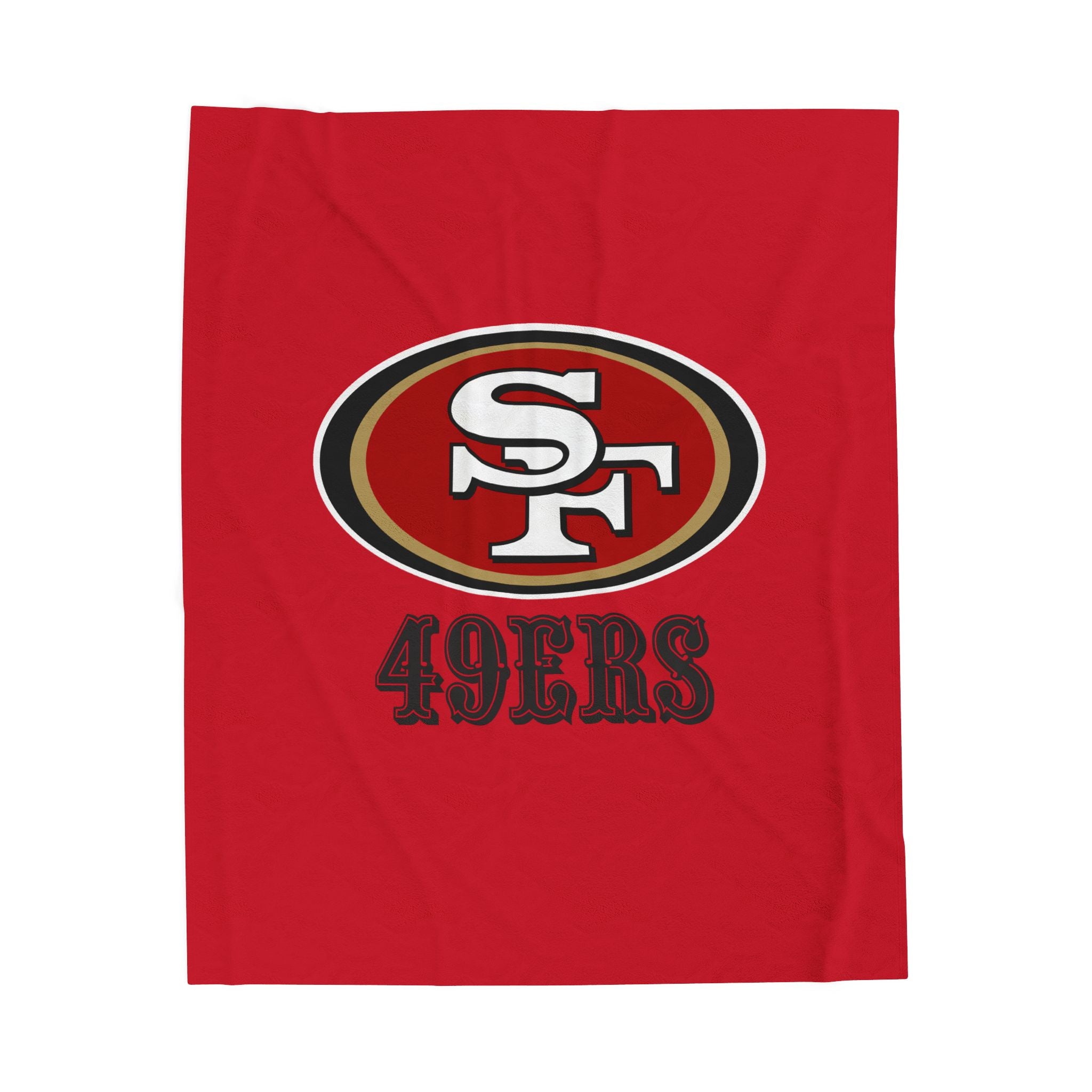 49ers, Cozy Sports Plush Throw Blanket
