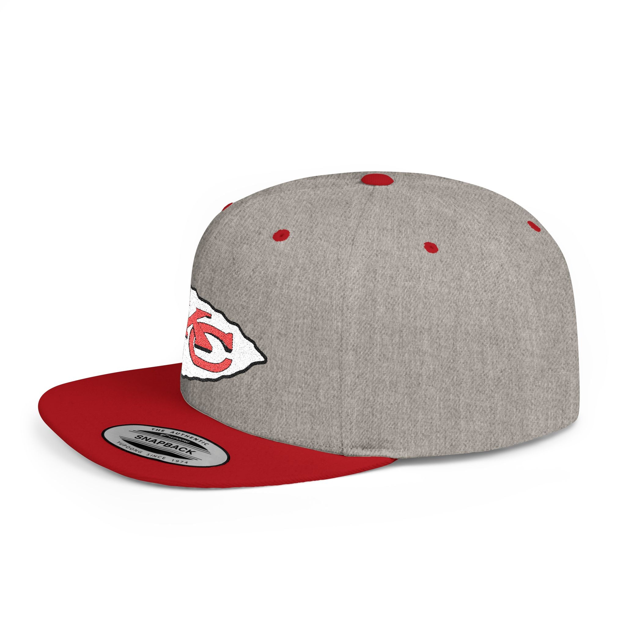 Kansas City Chiefs Flat Bill Snapback Cap